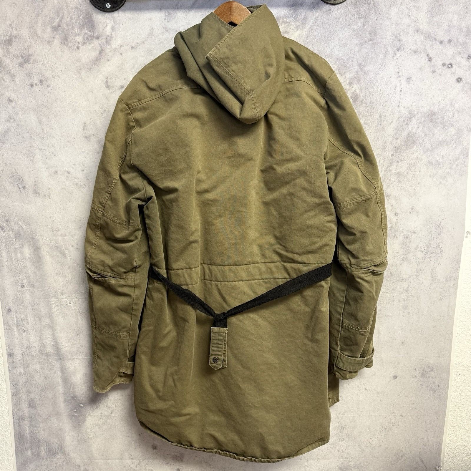 Nice Collective Nice Collective Military Field Coat Jacket Mens XL Hood Line Size US XL / EU 56 / 4 - 3 Thumbnail