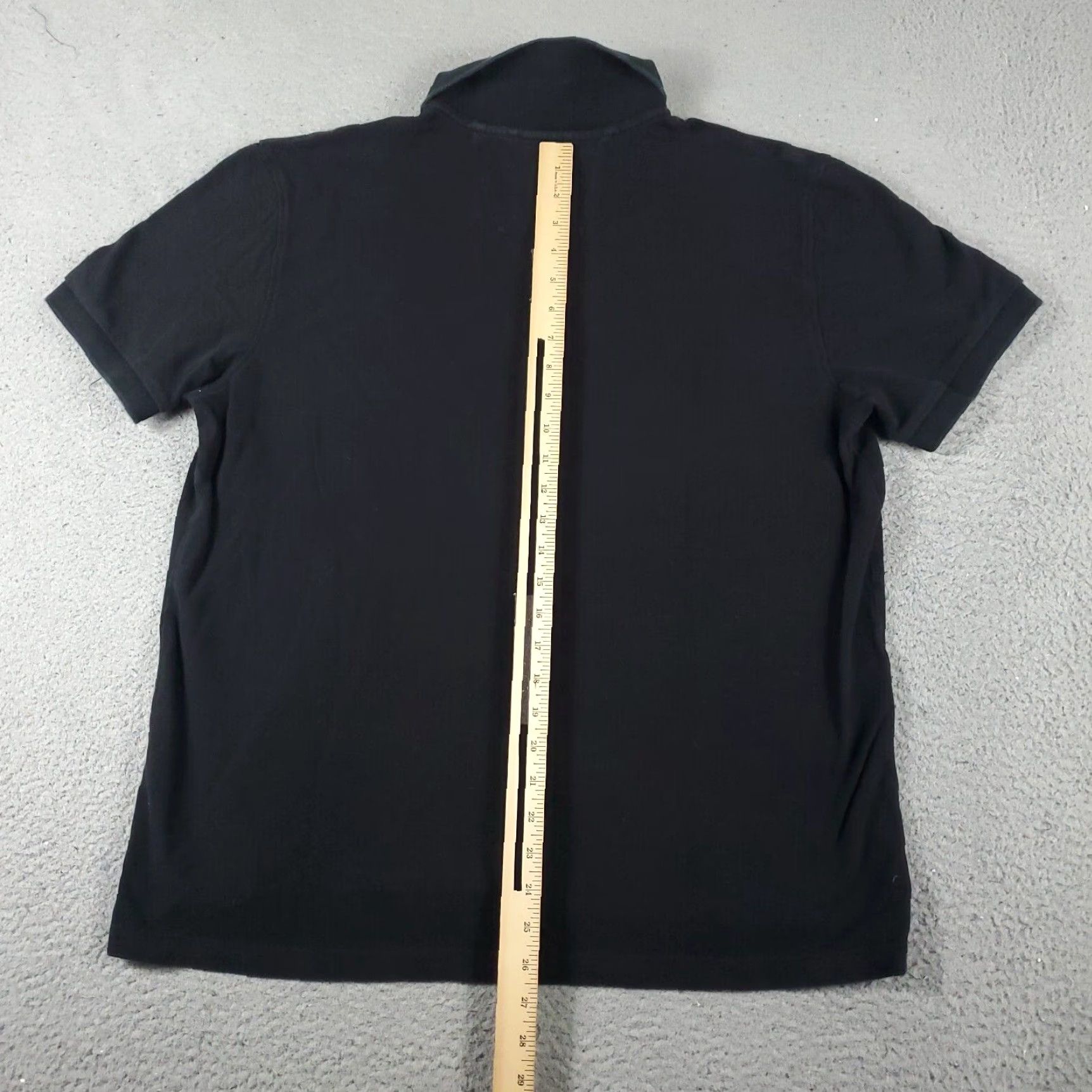 Nautica VINTAGE Nautica Polo Shirt Mens Large Black Short Sleeve Casual Golf Mens Size US L / EU 52-54 / 3 - 5 Thumbnail