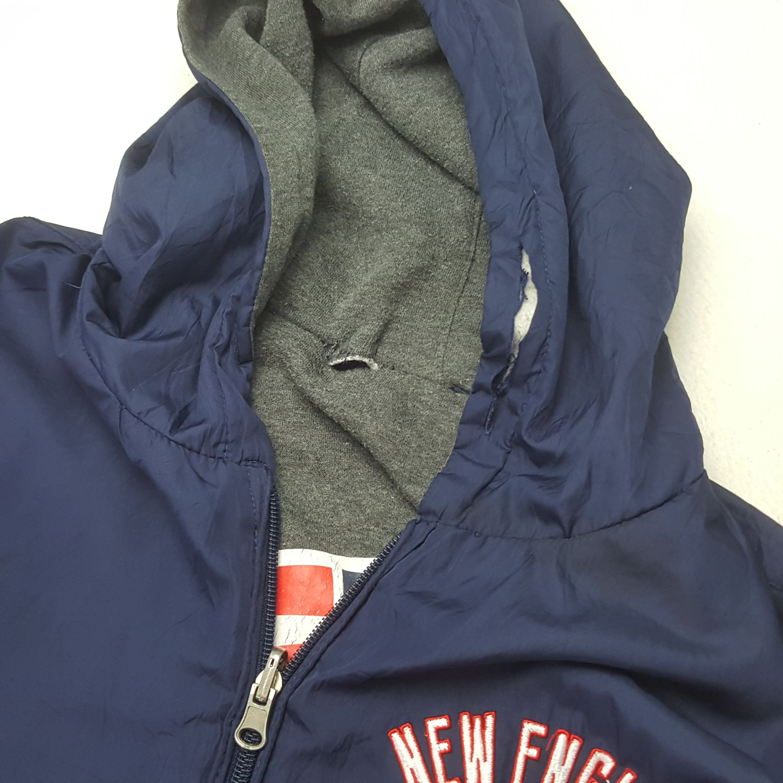 NFL × Vintage Vintage New England Patroits Reversible Sport Hoodies C288N2 Size US XL / EU 56 / 4 - 15 Thumbnail