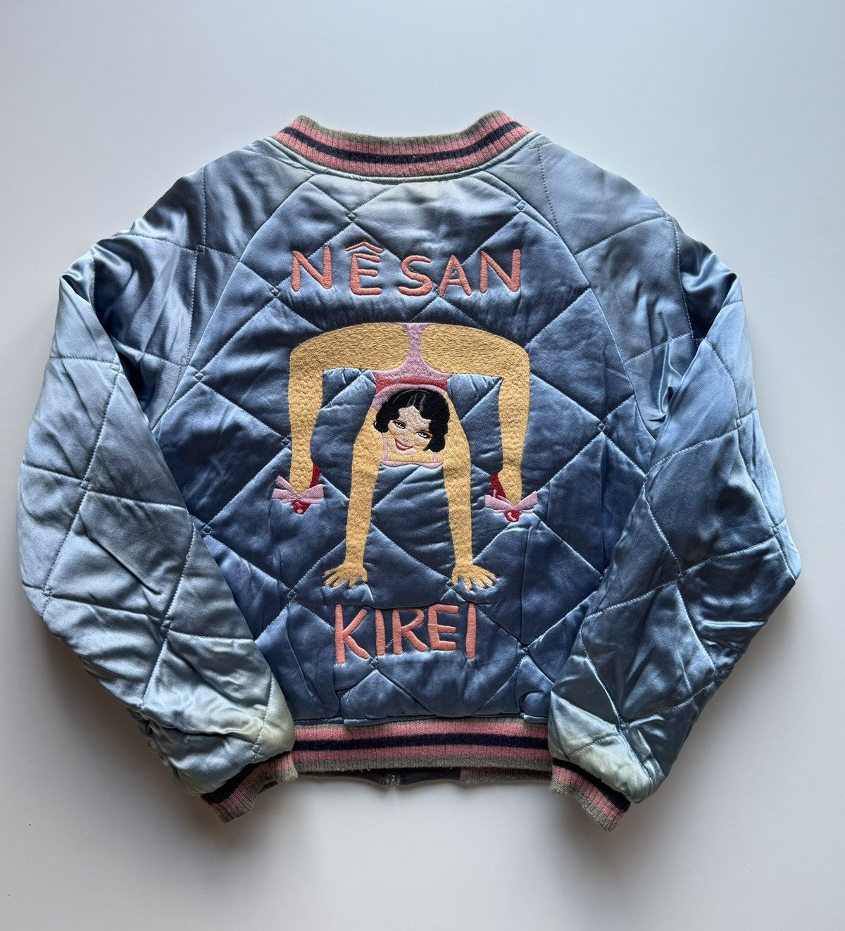 evisu yamane スカジャン 38M Japanese Amekaji Evisu Genes Yamane Souvenir Sukajan Jacket