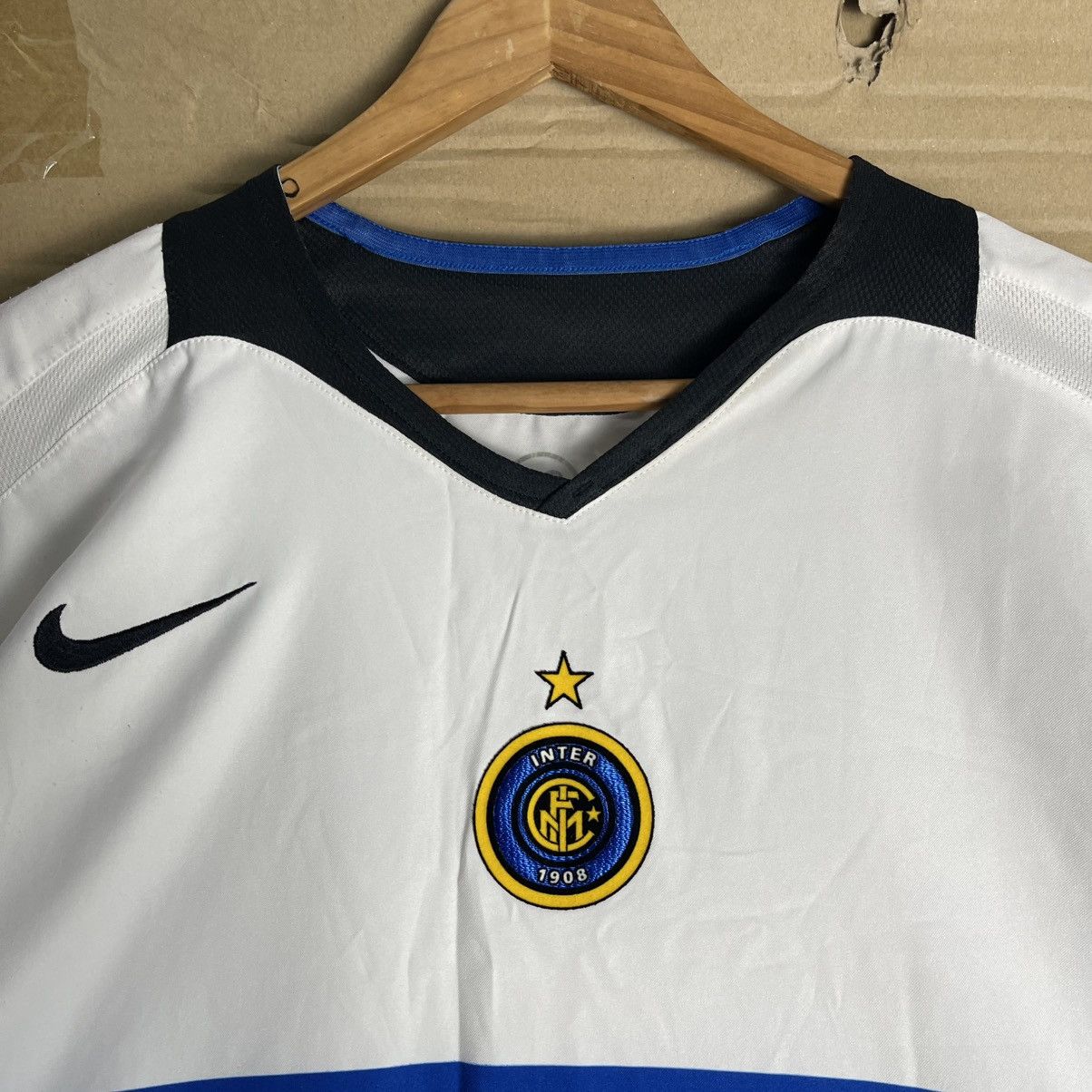 Nike × Vintage Vintage Nike Inter Milan Pirelli 2005/2006 Away Jersey Size US XXL / EU 58 / 5 - 3 Thumbnail