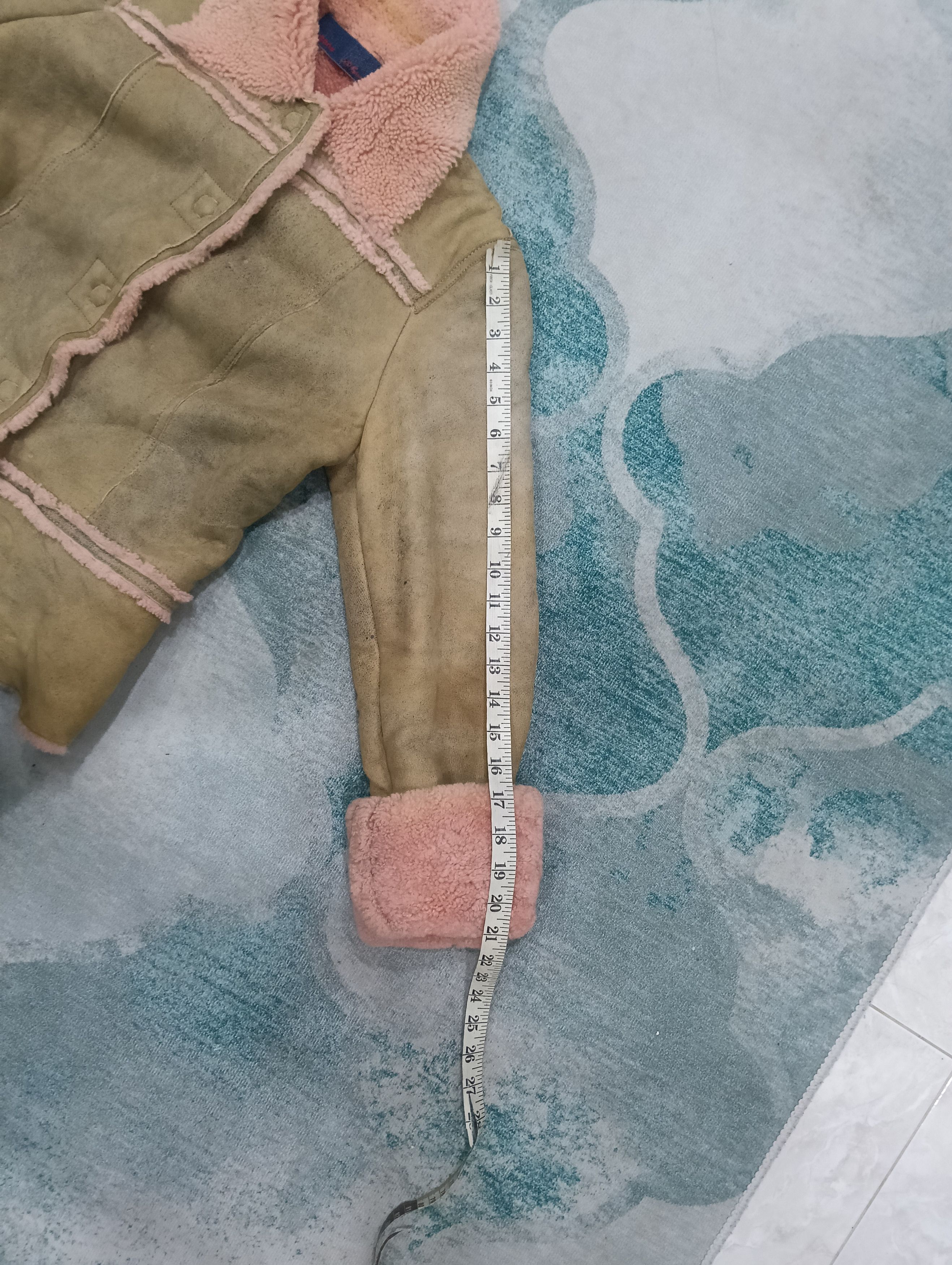 Designer × Japanese Brand × Les Copains Les Copains Sheepskin Jacket Size S / US 4 / IT 40 - 14 Thumbnail
