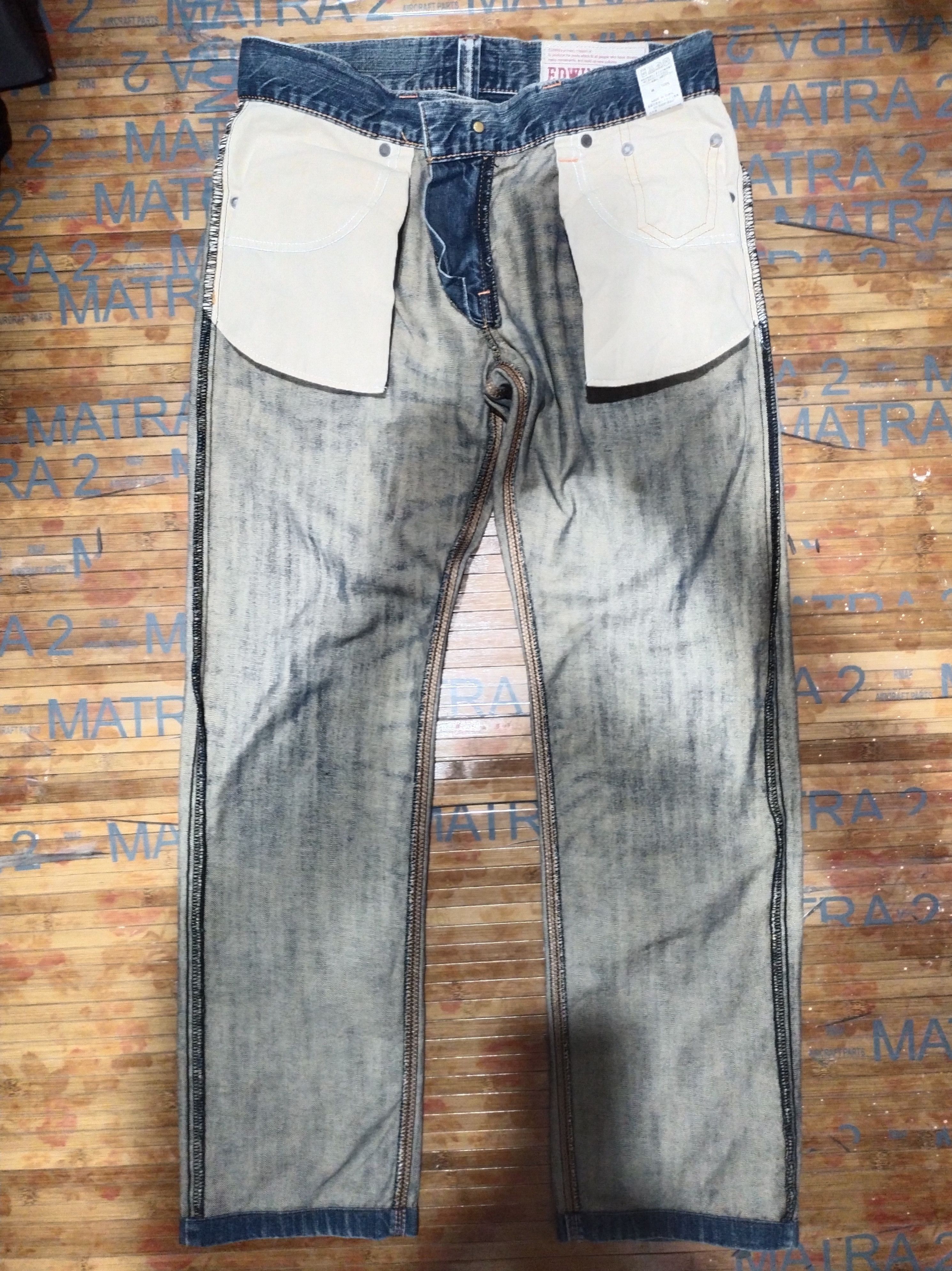 Edwin × Vintage Vintage Edwin 403 XVS Sz 30" Size US 30 / EU 46 - 15 Thumbnail