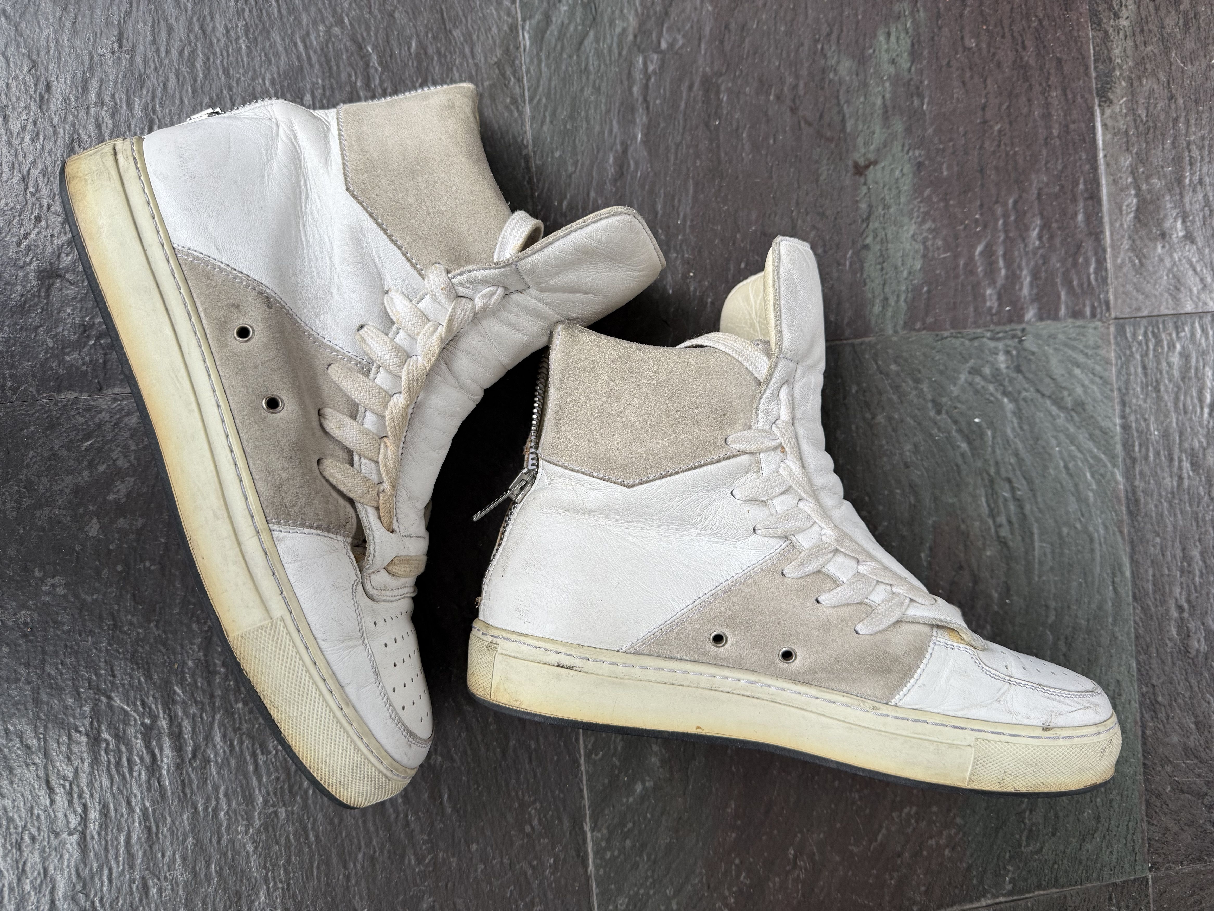 Kris Van Assche Kriss van Assche Leather & Suede Sneaker Size US 8 / EU 41 - 3 Thumbnail
