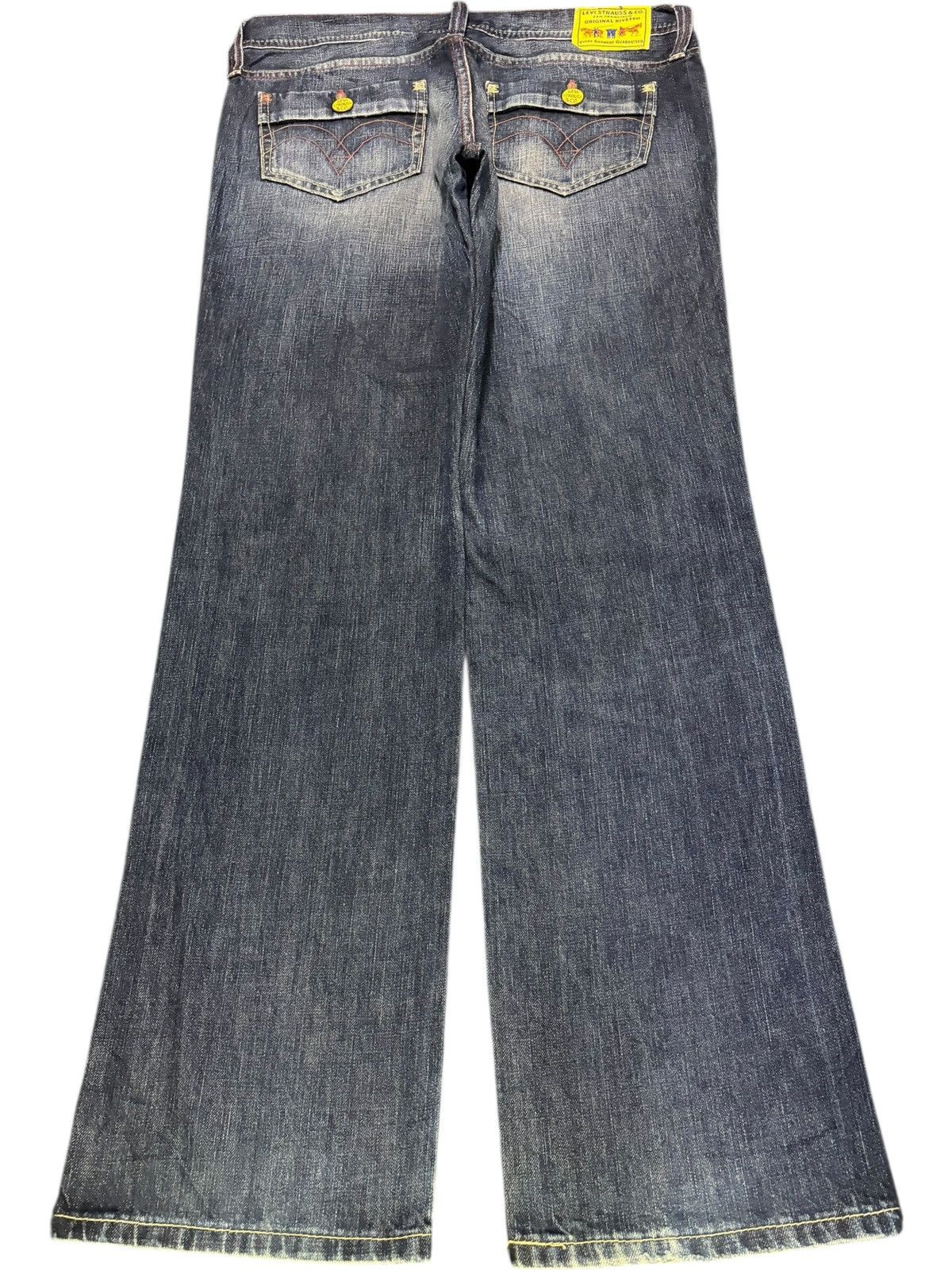 Levi's Vintage 90s Levis Special Edition Distress Loose Jeans Size 33" - 2 Thumbnail