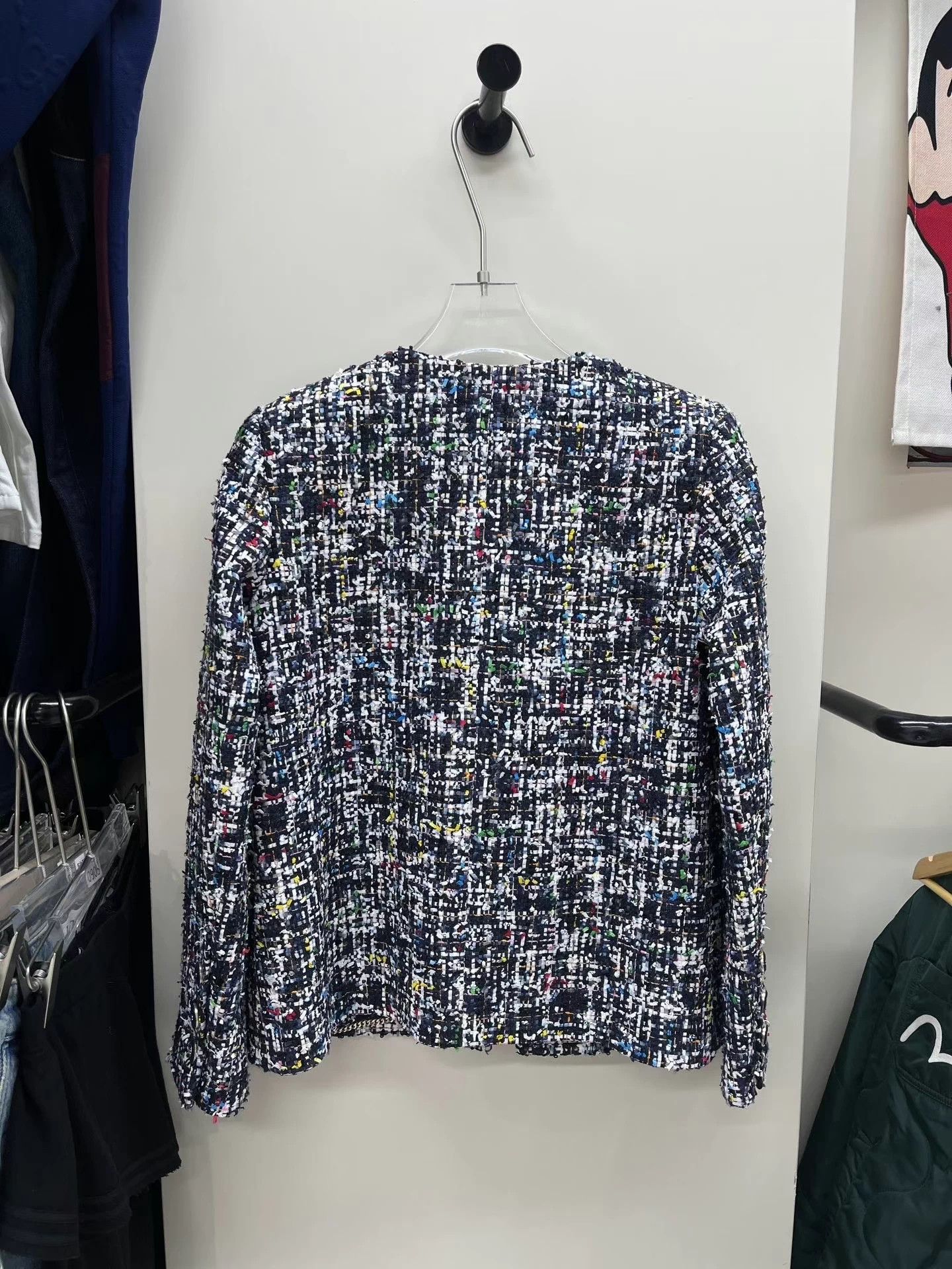 Chanel Chanel woven tweed jacket, heavy sequined weave Size XS / US 0-2 / IT 36-38 - 2 Thumbnail