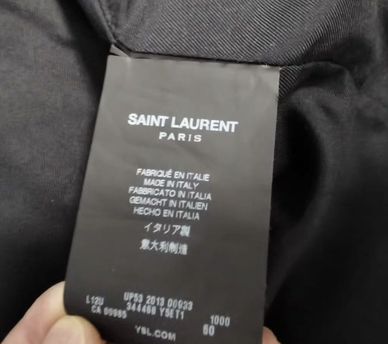 Saint Laurent Paris Saint Laurent Paris 13fw fringed leather jacket Size US M / EU 48-50 / 2 - 4 Thumbnail