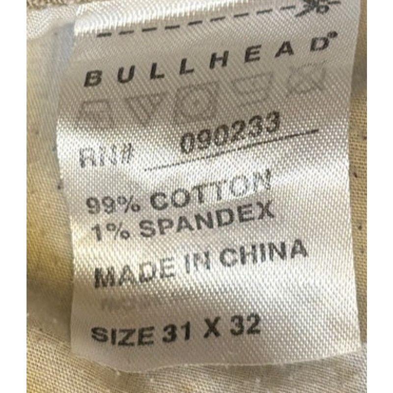 Bullhead Denim Co. BULLHEAD Denim Co. 31x32 Distressed Khaki Dillon Skinny Jean Size US 31 - 9 Thumbnail