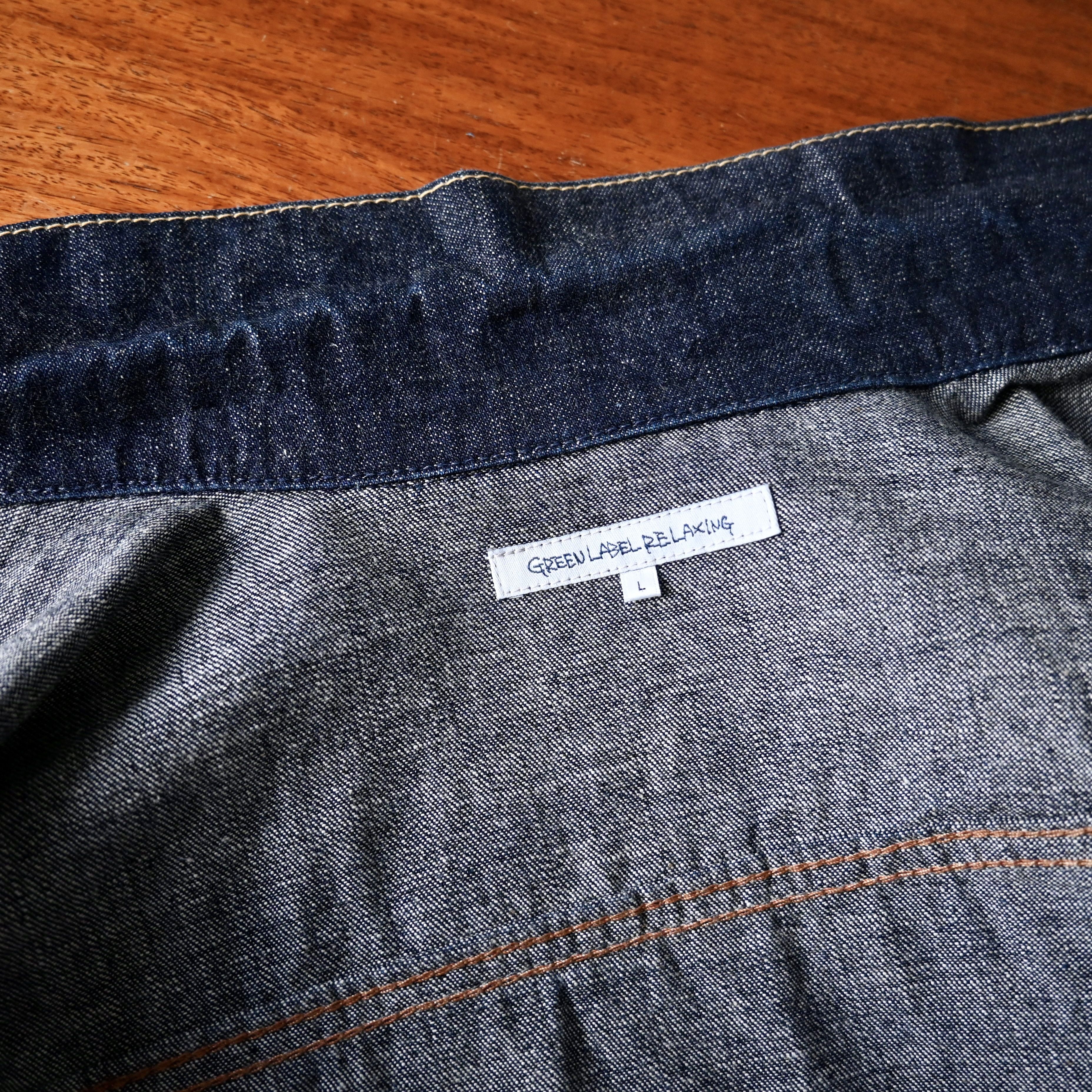United Arrows UA Green Label Relaxing light ounce denim trucker jacket Size US M / EU 48-50 / 2 - 9 Thumbnail