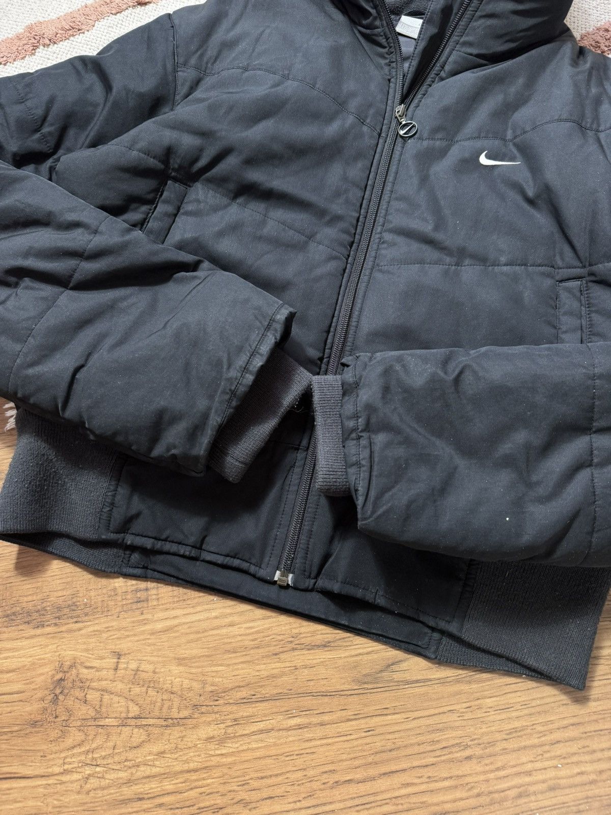 Nike VINTAGE NIKE 2000s CROPPED DOWN PUFFER JACKET Size XL / US 12-14 / IT 48-50 - 7 Thumbnail
