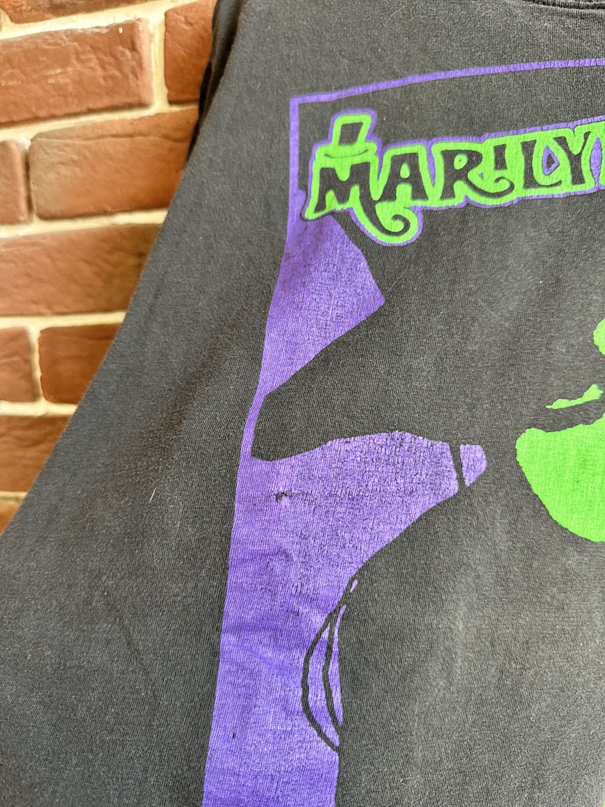 Band Tees Rare Vintage 90s Marilyn Manson Dope fiend Metal Band Tee xl Size US XL / EU 56 / 4 - 7 Thumbnail