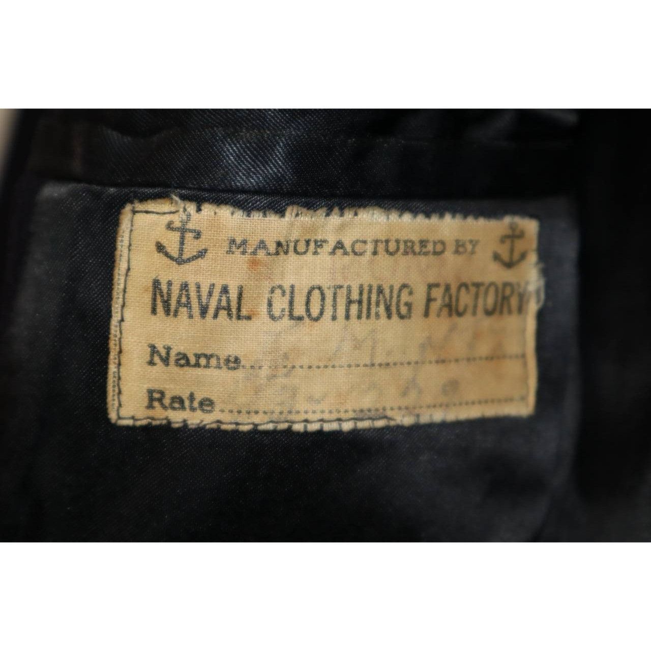 Other Vintage Classic Wool Naval Military Black Anchor Buttons S Size US S / EU 44-46 / 1 - 5 Thumbnail