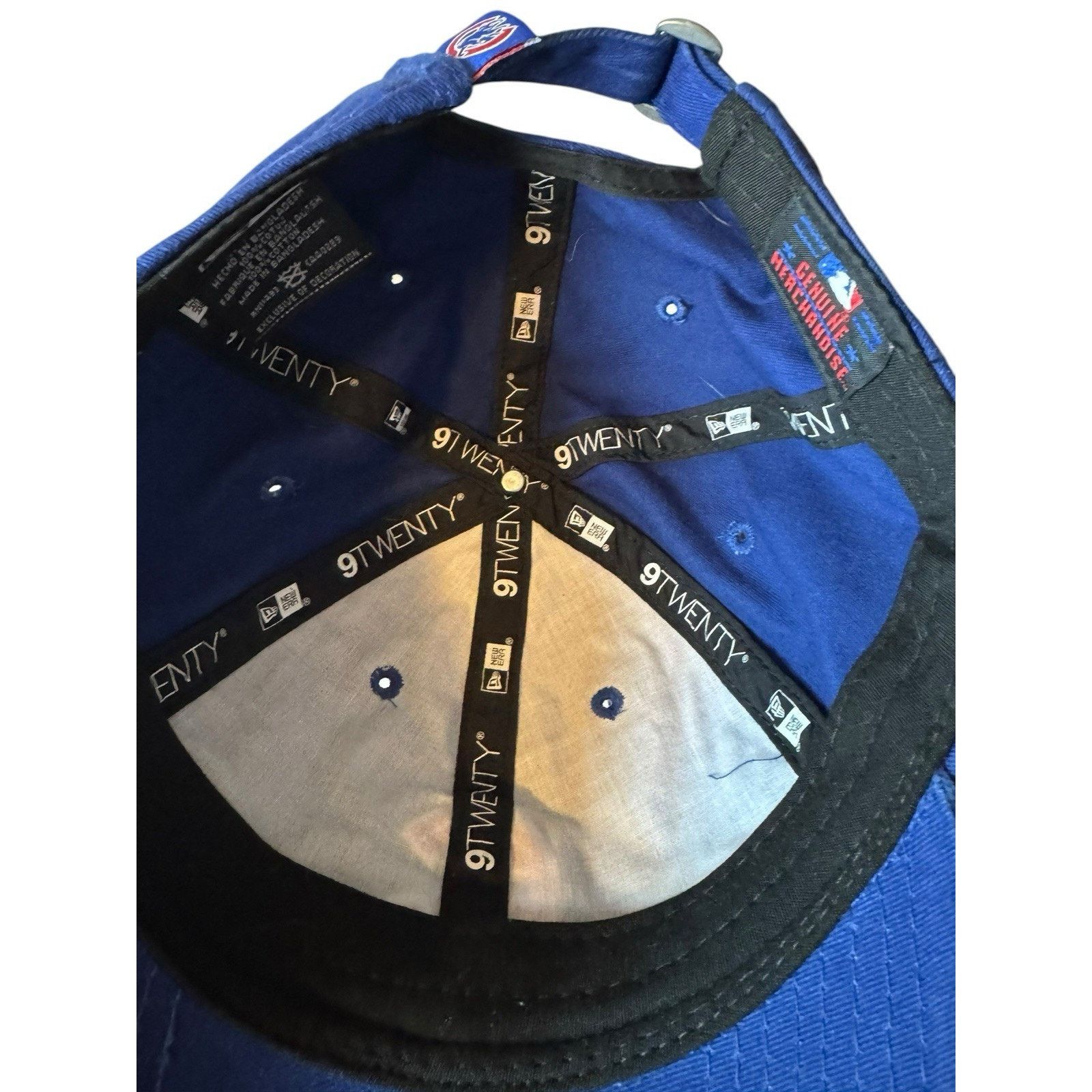 New Era Chicago Cubs Hat Cap Strap Back MLB Baseball New Era Size ONE SIZE - 6 Thumbnail