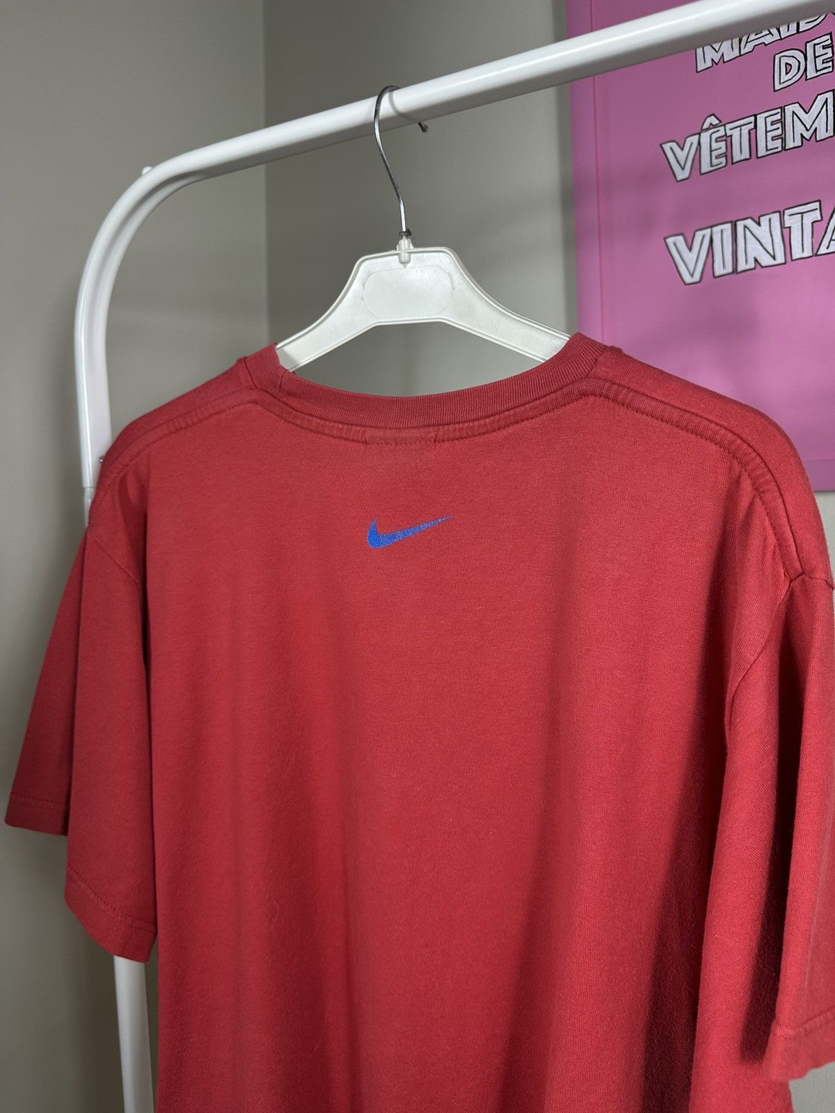 Nike Nike Athletissima 2001 Vintage T Shirt Swoosh Promo Printed Size US M / EU 48-50 / 2 - 15 Thumbnail