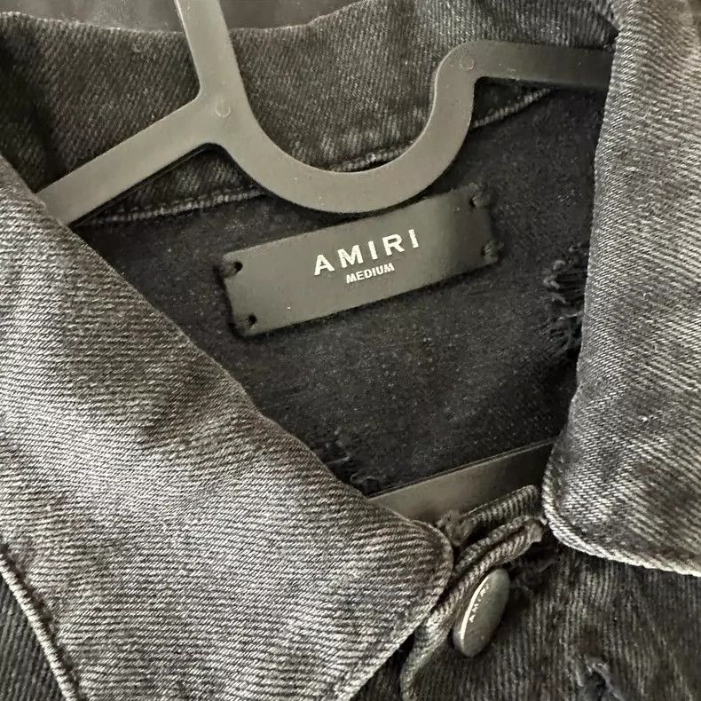 Amiri Amiri 18AW Airbrush Trucker Size US M / EU 48-50 / 2 - 5 Thumbnail