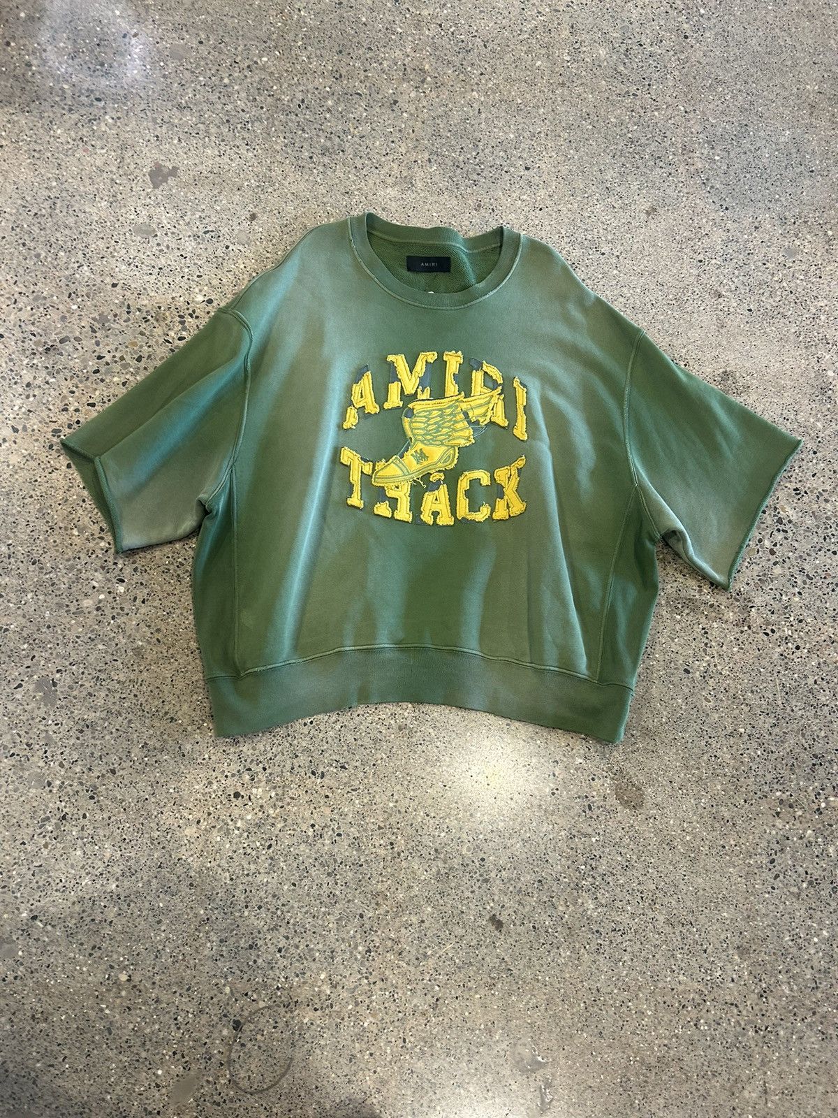 Amiri Green amiri track shirt Size US XL / EU 56 / 4 - 1 Thumbnail