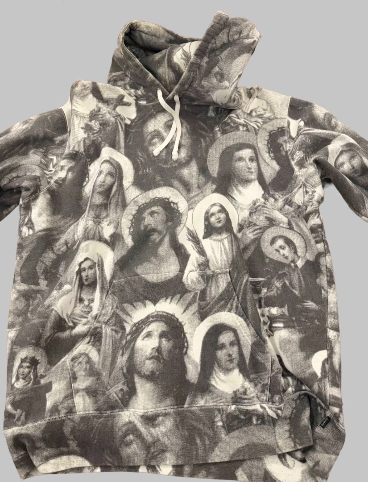 Supreme Supreme Jesus and Mary hoodie FW18 | Grailed