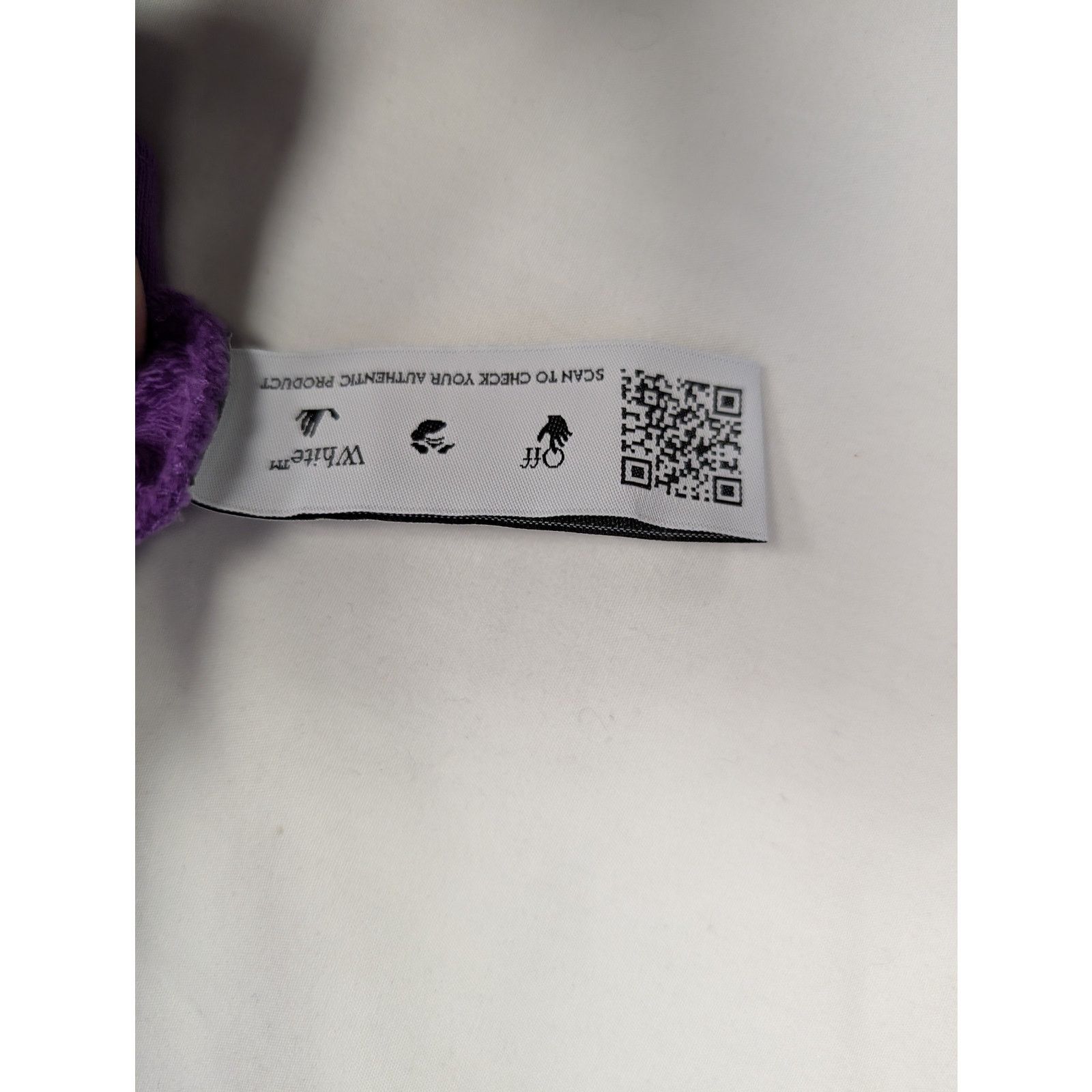Off-White o1rshd1 Hand Arrow Boxy Hoodie in Orchid/White Size US S / EU 44-46 / 1 - 12 Thumbnail
