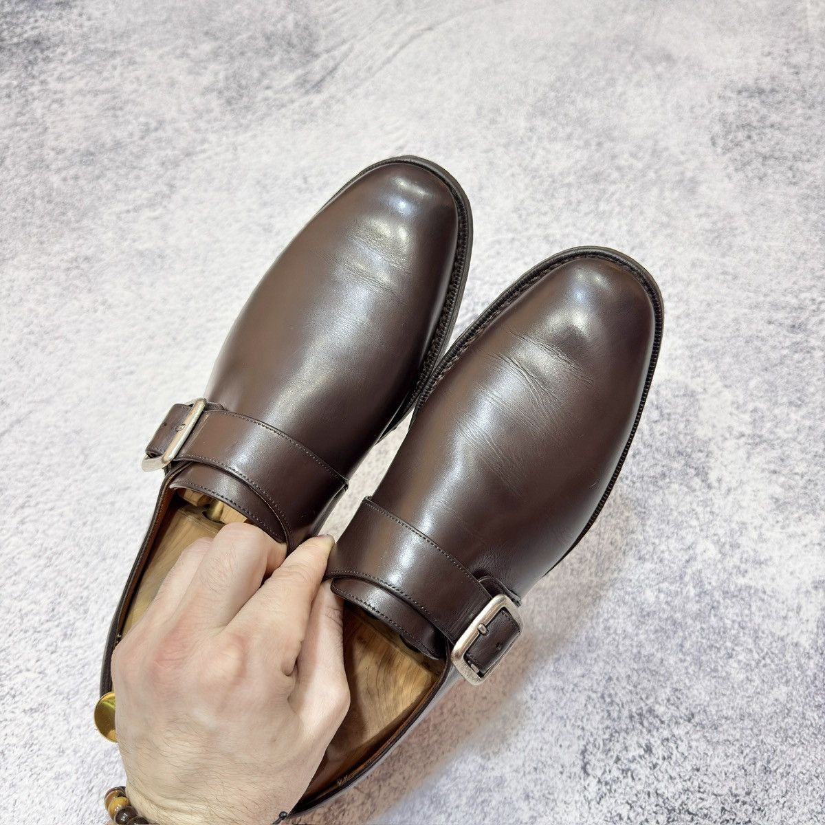Church's × Handmade Church’s Abington Monk Straps US8.5 UK7.5F EU41.5 Size US 8.5 / EU 41-42 - 11 Thumbnail