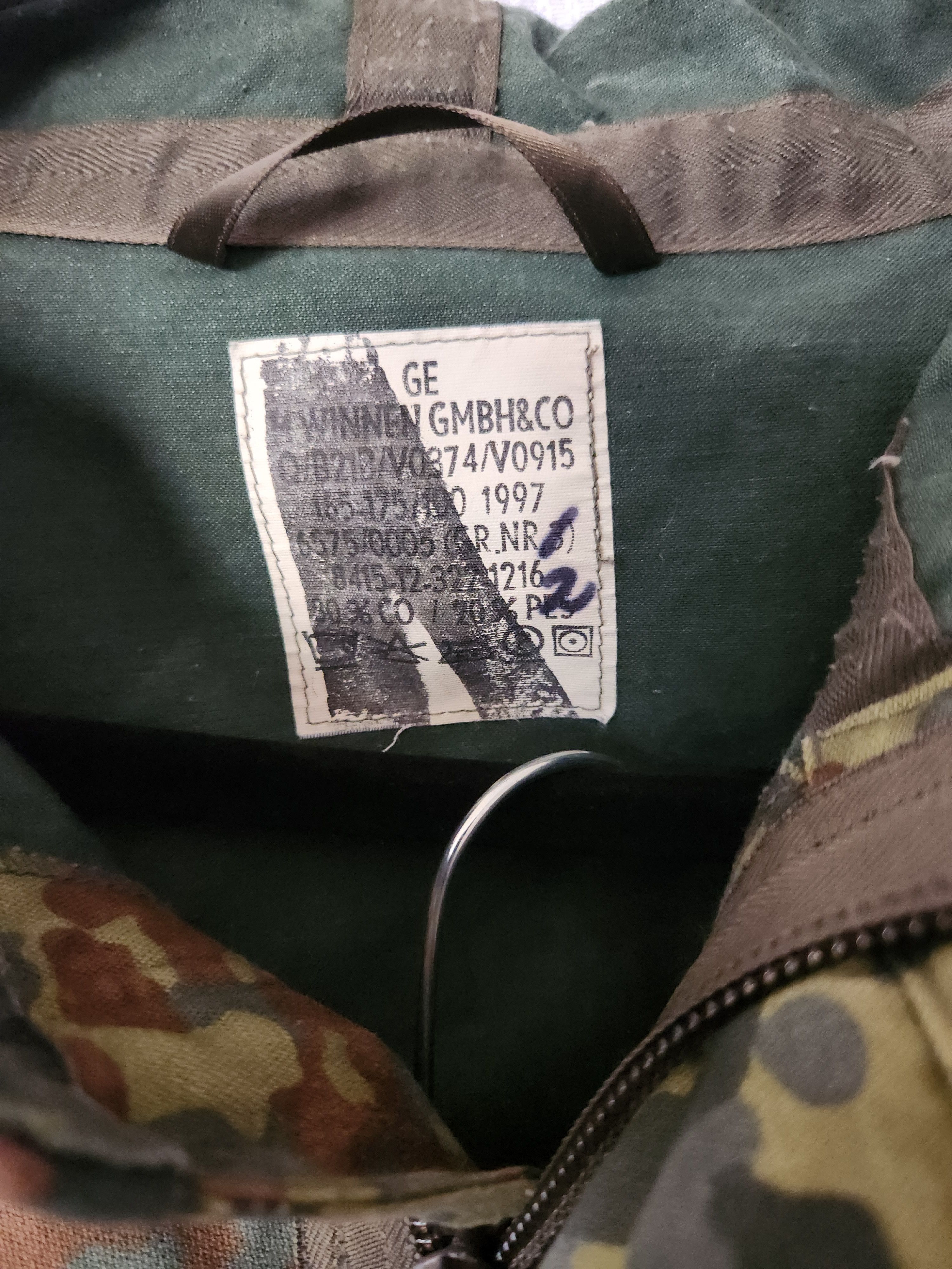 Other German Army Flecktarn Camo Parka and Matching Pants Size US L / EU 52-54 / 3 - 5 Thumbnail