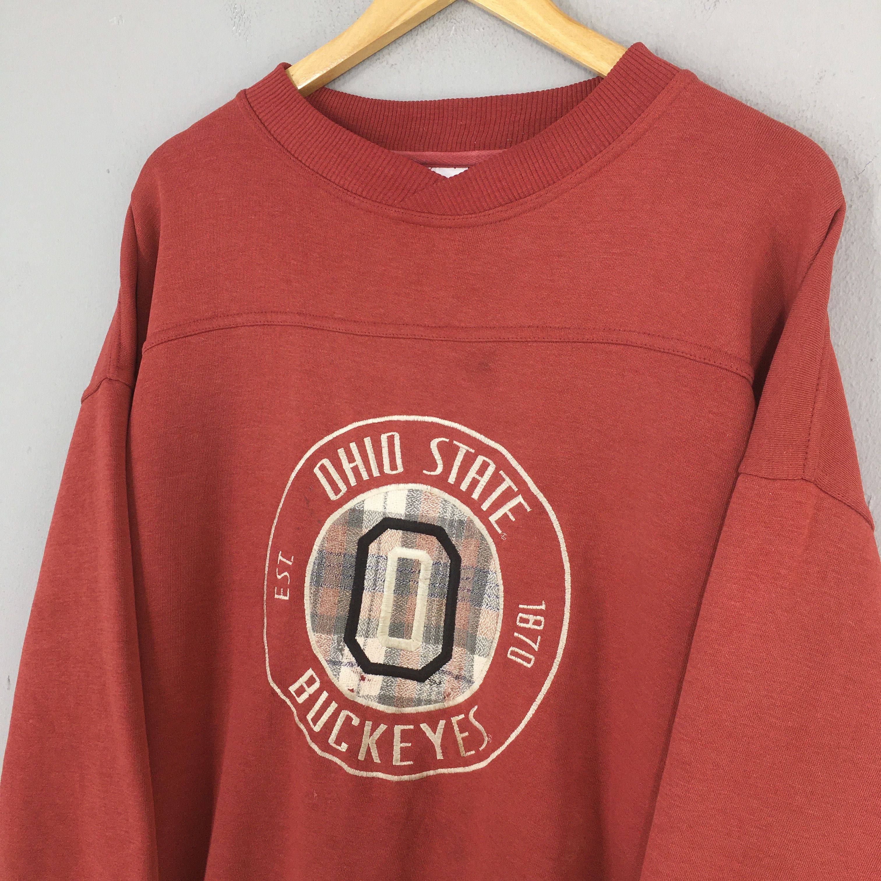 NCAA × Vintage Vintage Ohio State Buckeyes NCAA Sweatshirt Large Size US L / EU 52-54 / 3 - 3 Thumbnail
