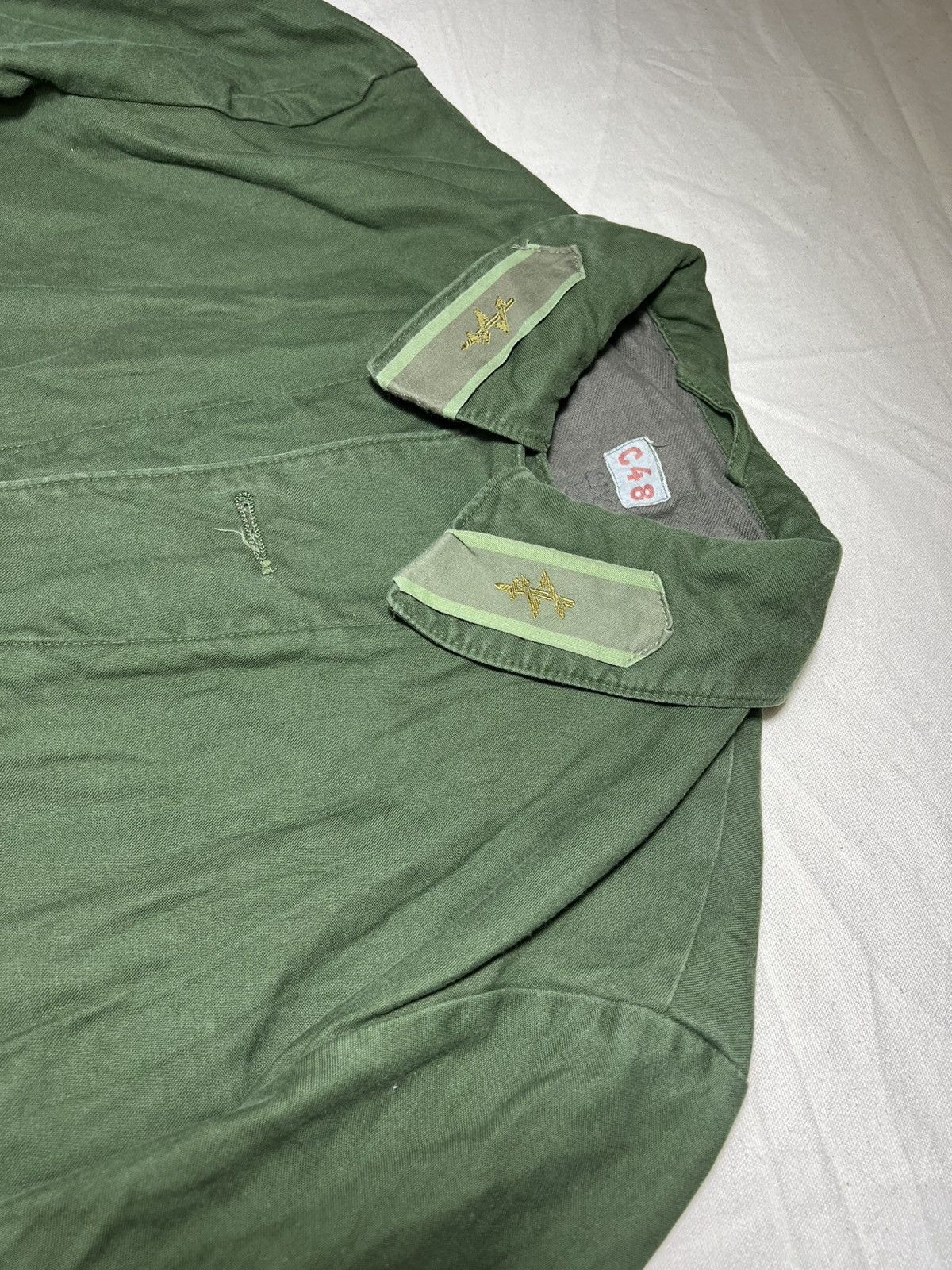 Vintage Vintage 70c Swedish Army C48 Field Jacket Size US M / EU 48-50 / 2 - 5 Thumbnail