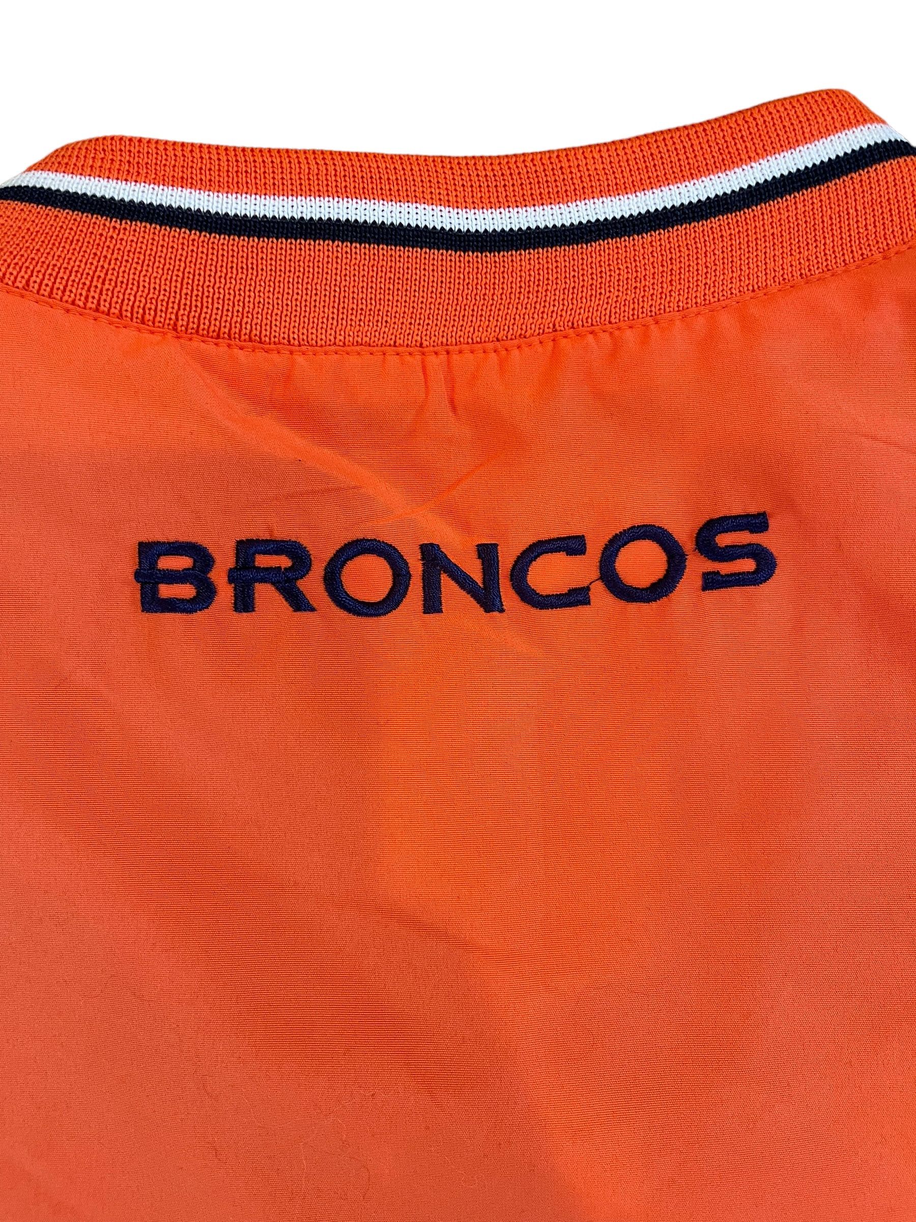 NFL Vintage Y2K Denver Broncos Logo Windbreaker Size US L / EU 52-54 / 3 - 6 Thumbnail
