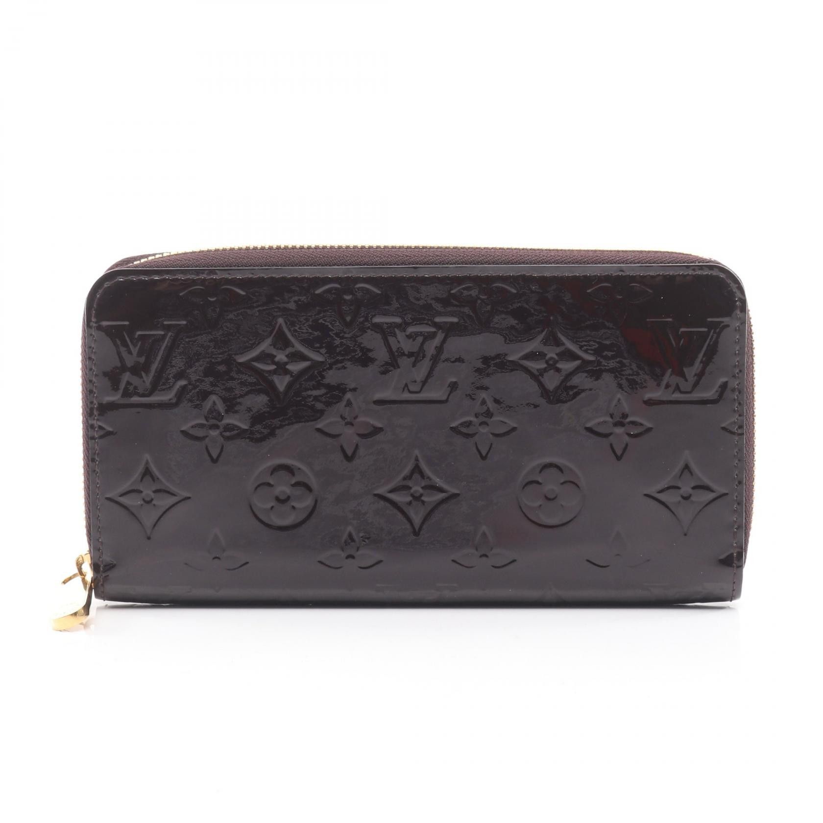 Louis Vuitton Louis Vuitton Louis Vuitton Vernis Long Wallet Leather Long Wallet M93522 DUTY FREE for USA Size ONE SIZE - 1 Thumbnail