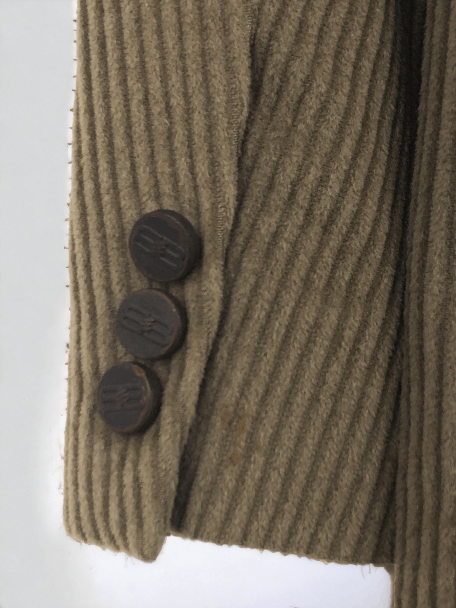 Balenciaga Balenciaga Paris Corduroy Blazer Luxury Brown Jacket JA0032 Size US L / EU 52-54 / 3 - 19 Thumbnail
