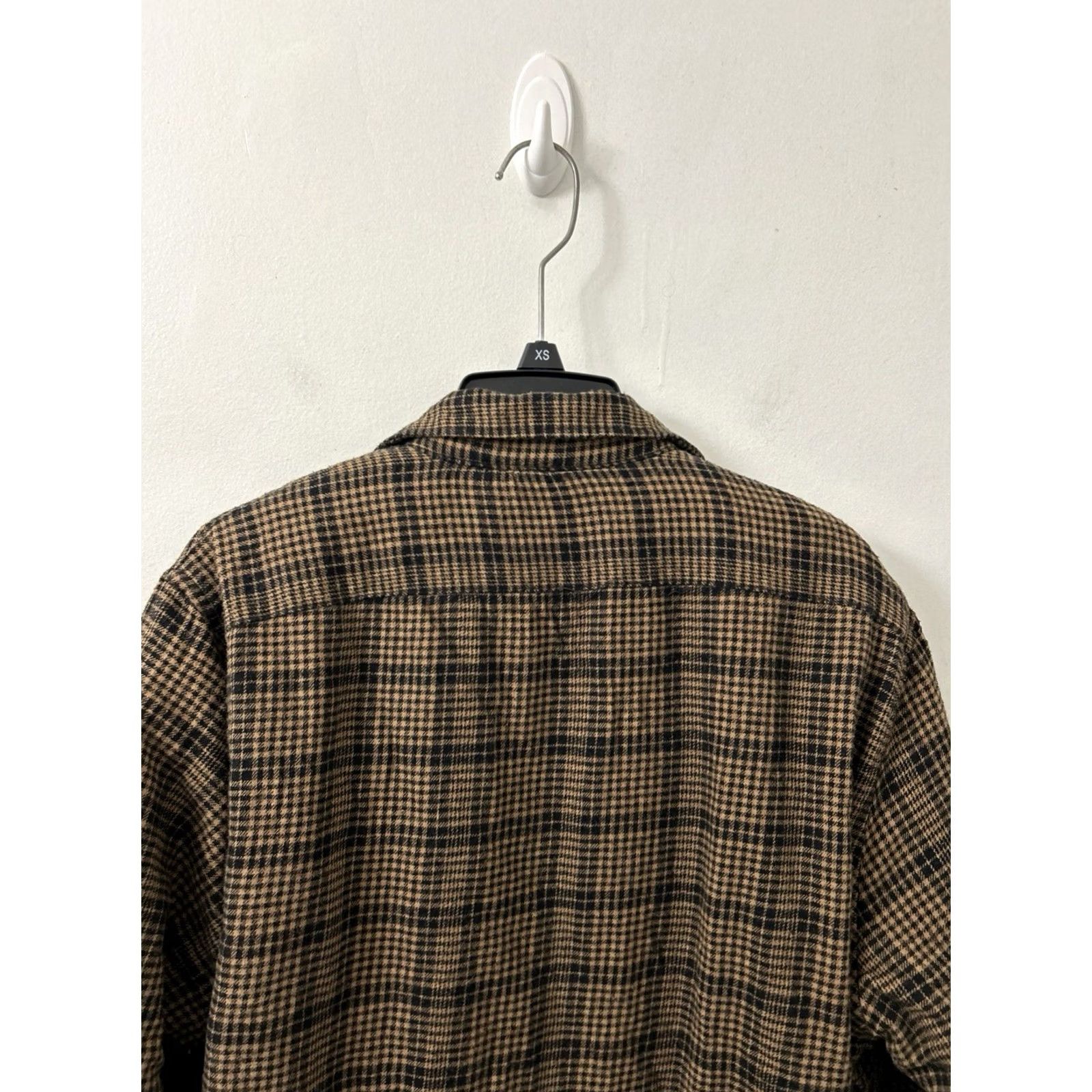Michael Kors Michael Kors Shirt Jacket Mens M Brown Plaid Sherpa Lined Classic Shirt Jacket Size US M / EU 48-50 / 2 - 7 Thumbnail