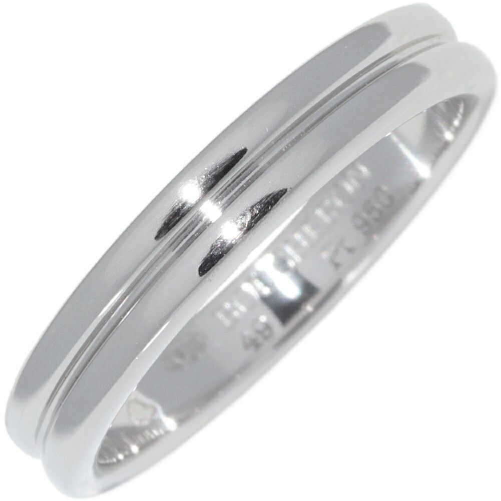 Other Boucheron Boucheron Godron Ring Pt950 Ring Size 9 Metal Ring JAL00113 DUTY FREE for USA Size ONE SIZE - 1 Thumbnail