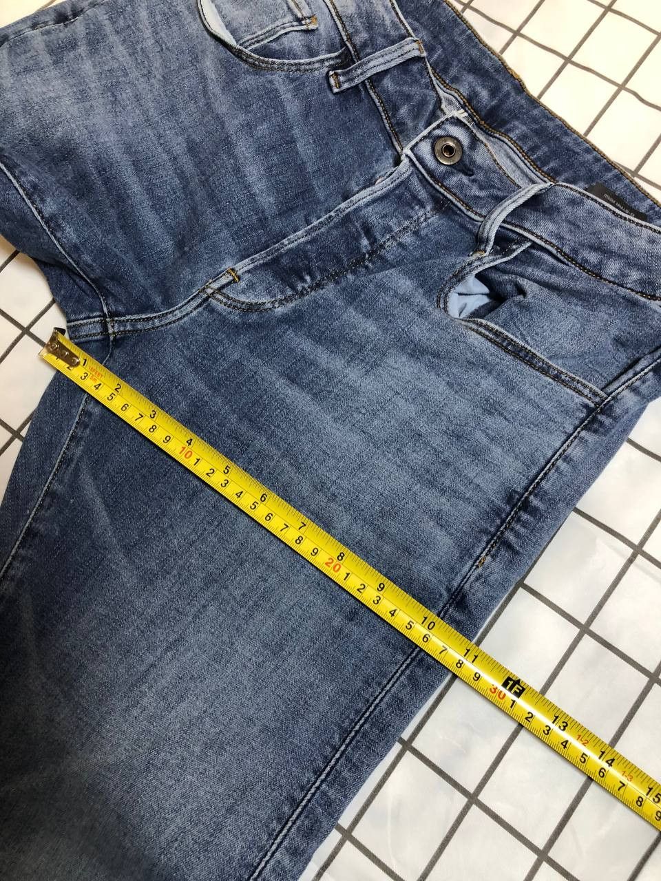 G-Star G-Star RAW Deconstructed Slim Straight Jeans Blue Size US 32 / EU 48 - 12 Thumbnail