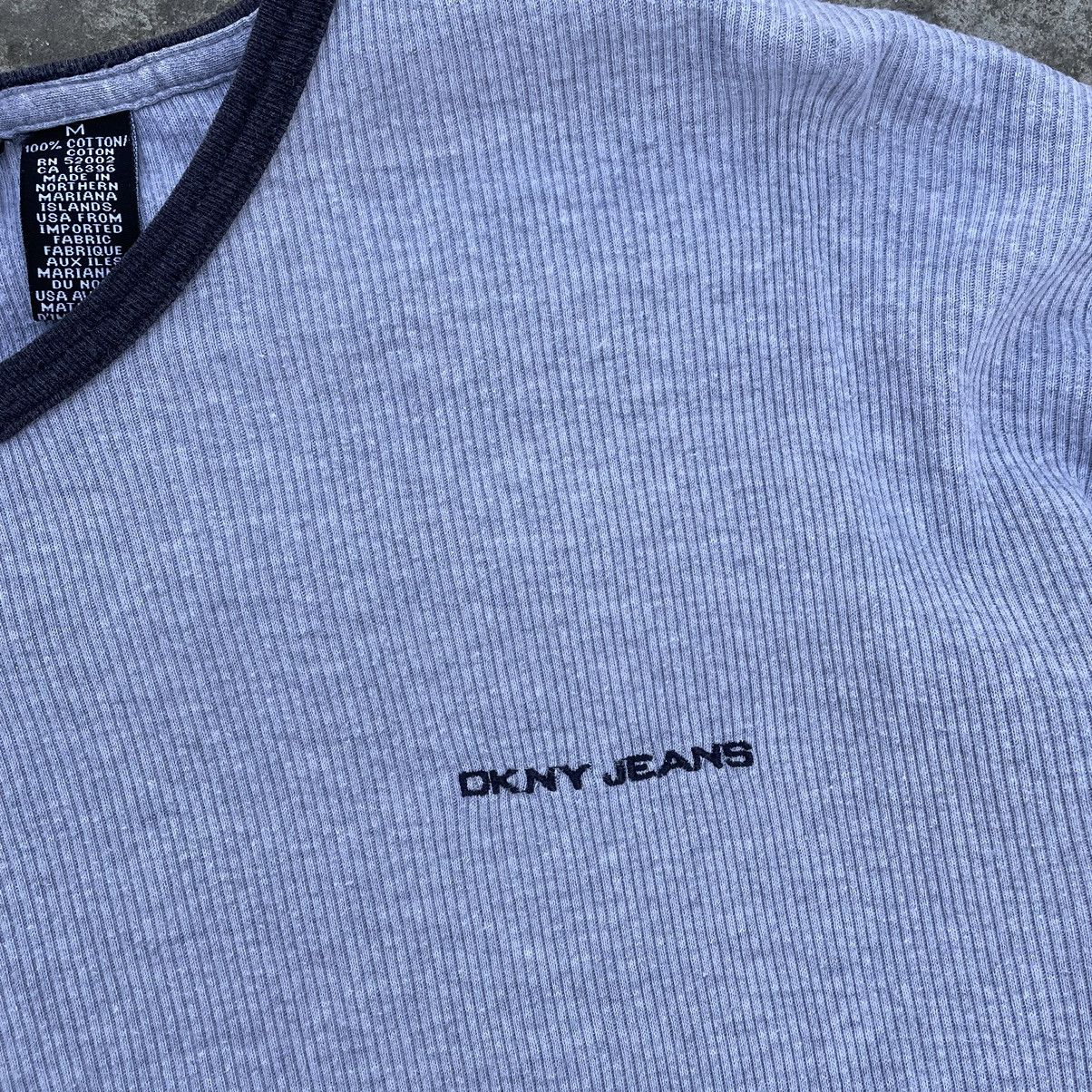 DKNY × Vintage Vintage DKNY Jeans Long-sleeve T-shirts Japanese Style Y2K Size M / US 6-8 / IT 42-44 - 8 Thumbnail