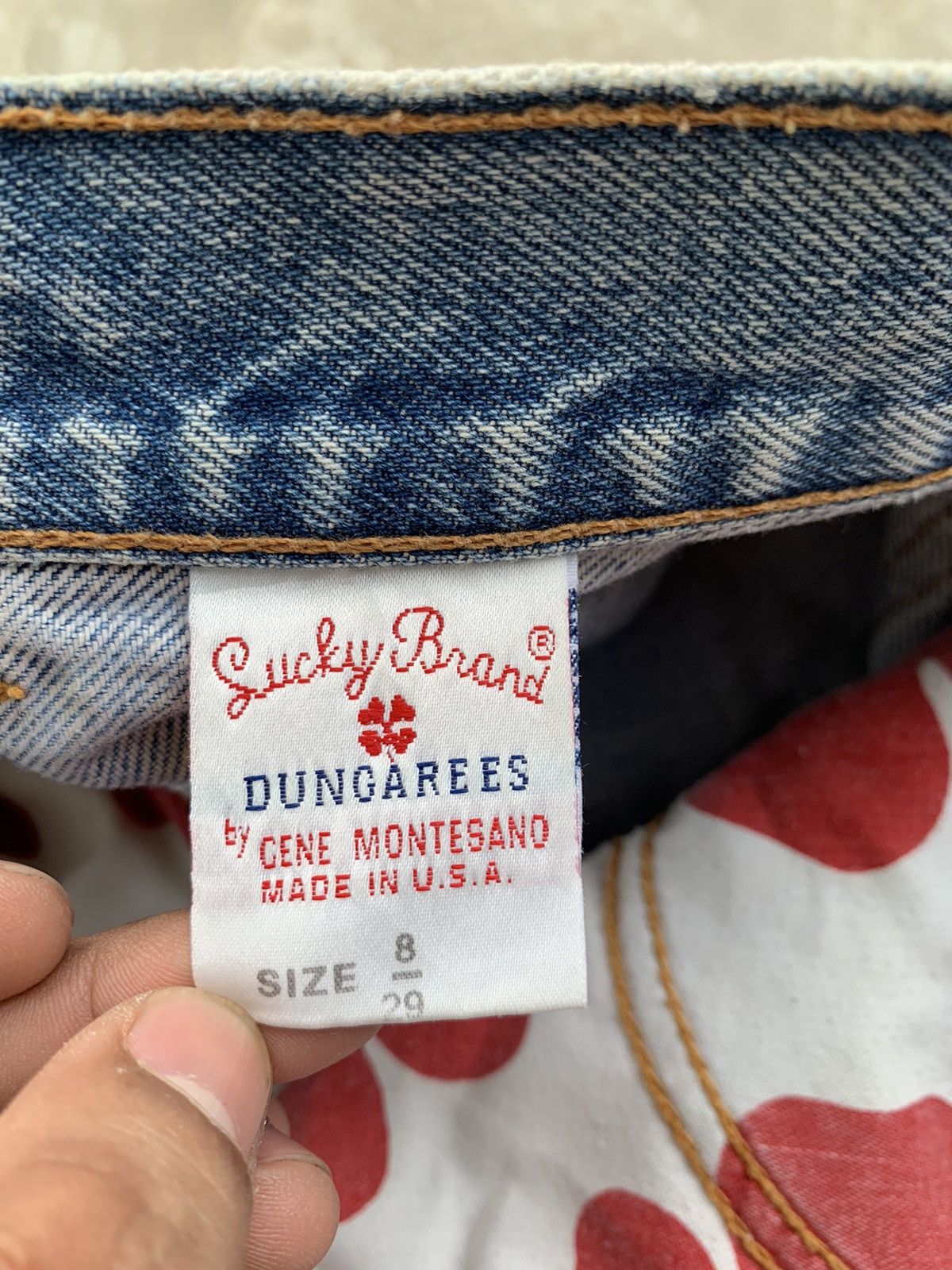 Designer × Lucky Brand × Vintage Lucky Brand By Cene Montesano Made In Usa Size US 30 / EU 46 - 17 Thumbnail
