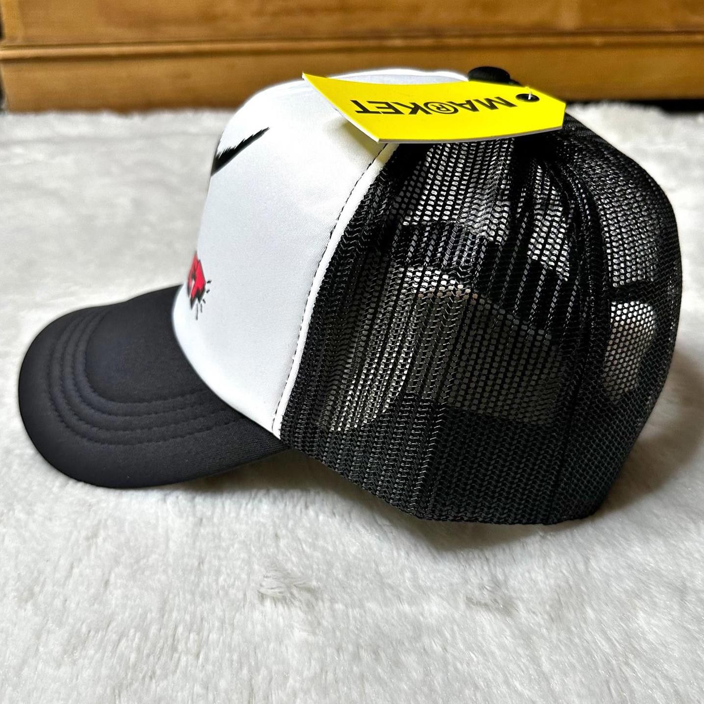 Market NWT Market Superstitious Foam Mesh Snapback Trucker Hat OS Size ONE SIZE - 4 Thumbnail
