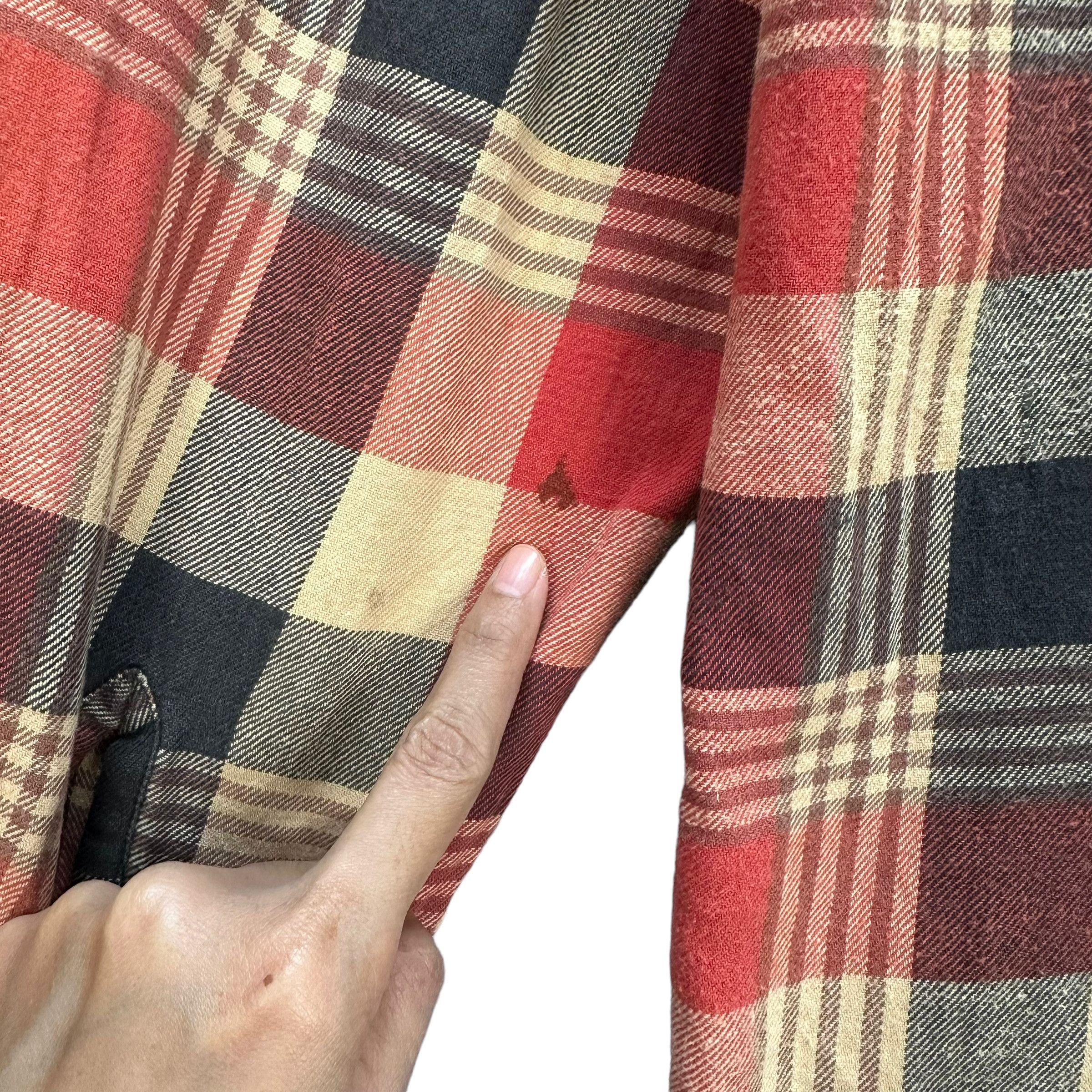 Flannel FAVORITE GEAR CHECKED PLAID TARTAN ZIPPER FLANNEL #9007-48 Size US M / EU 48-50 / 2 - 11 Thumbnail