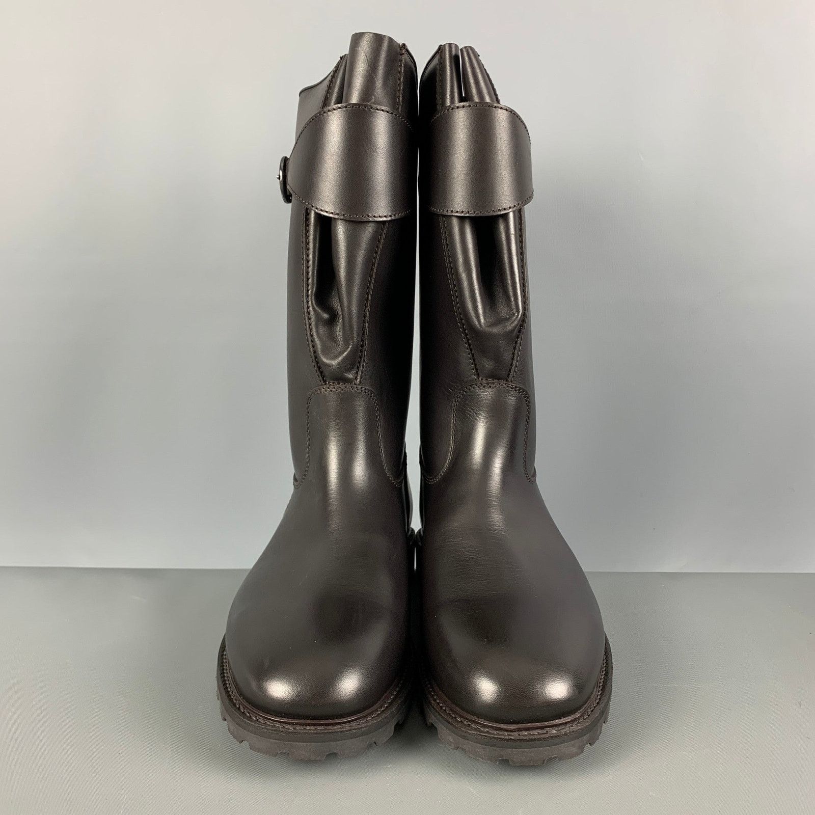 Paul Stuart PAUL STUART Size 8 Brown Solid Leather Pull On Boots Size US 8 / EU 41 - 4 Thumbnail