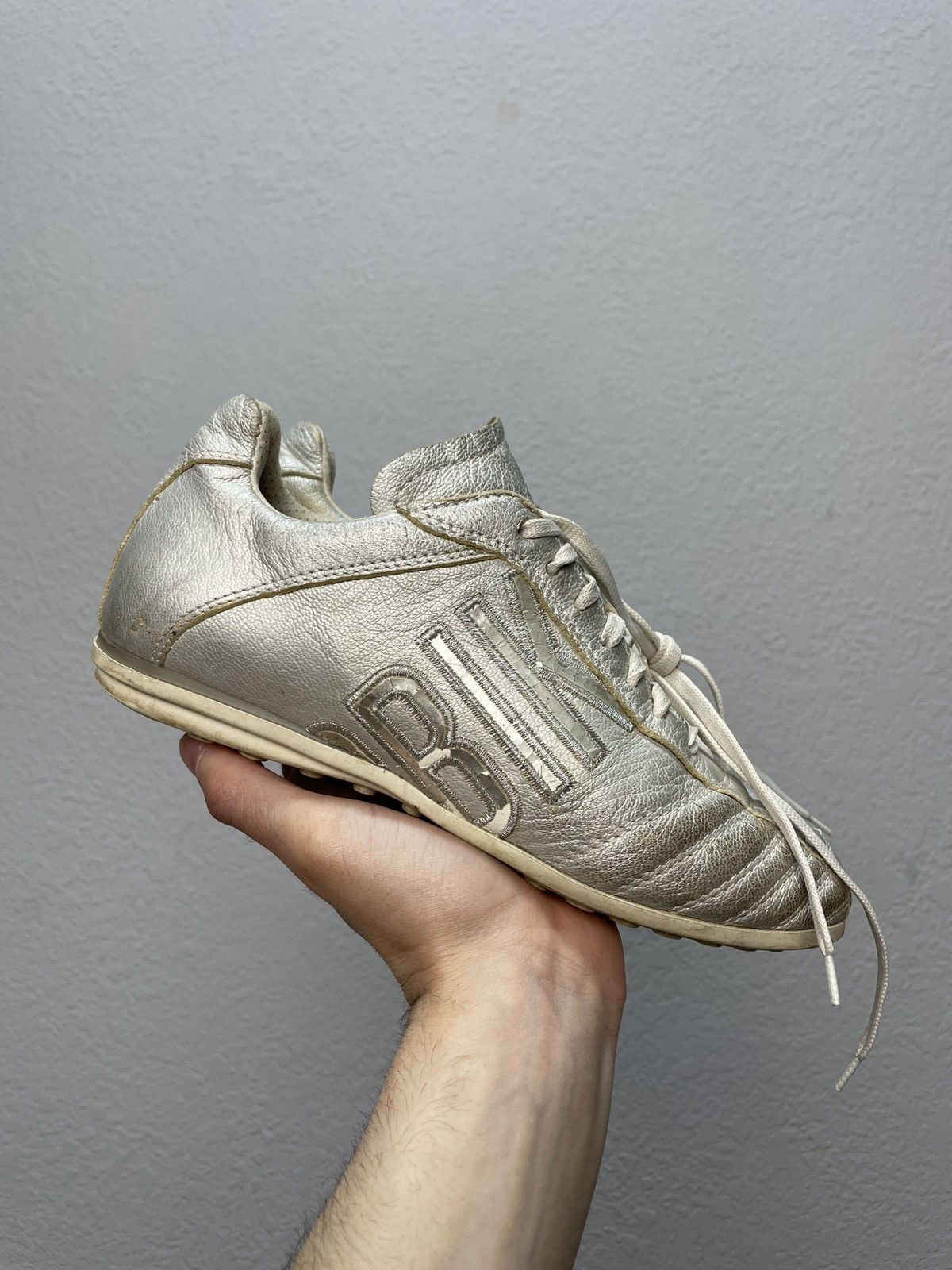 Dirk Bikkembergs Vintage Italian Dirk Bikembergs Leather Sneakers Shoes Size US 6 / IT 36 - 3 Thumbnail