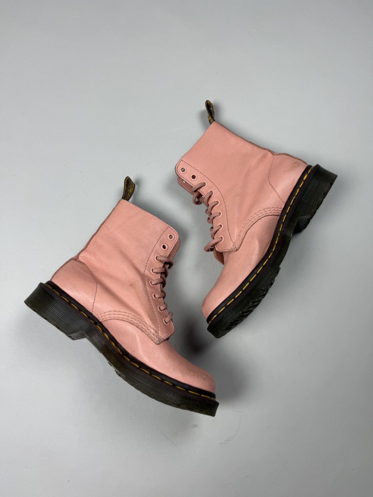 Dr. Martens 1460 Pascal Ladies Leather Combat Boots Shoes