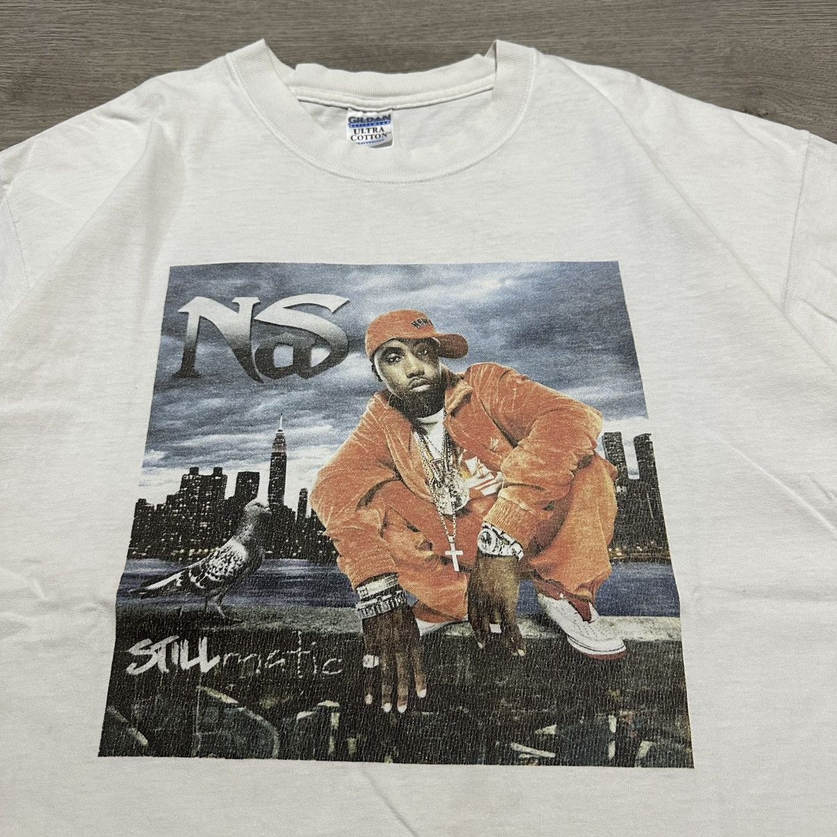 Rap Tees 2002 nas stillmatic tour hip hop rap album promo Size US XL / EU 56 / 4 - 2 Thumbnail