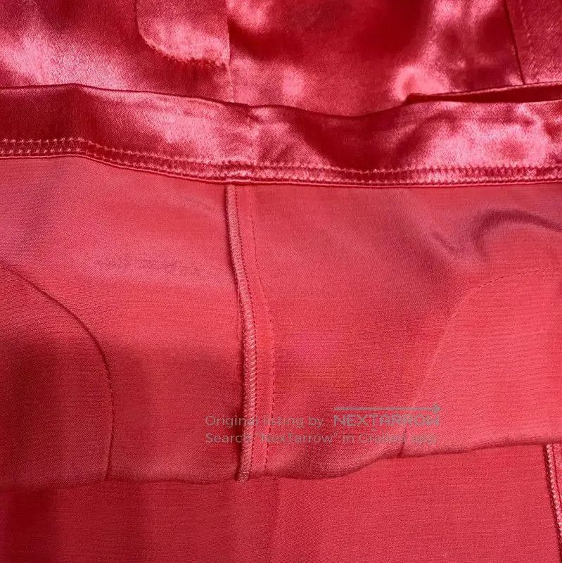 Other Fendi Pink Silk Blend Mini Skirt for Summer . Size 22" - 4 Thumbnail