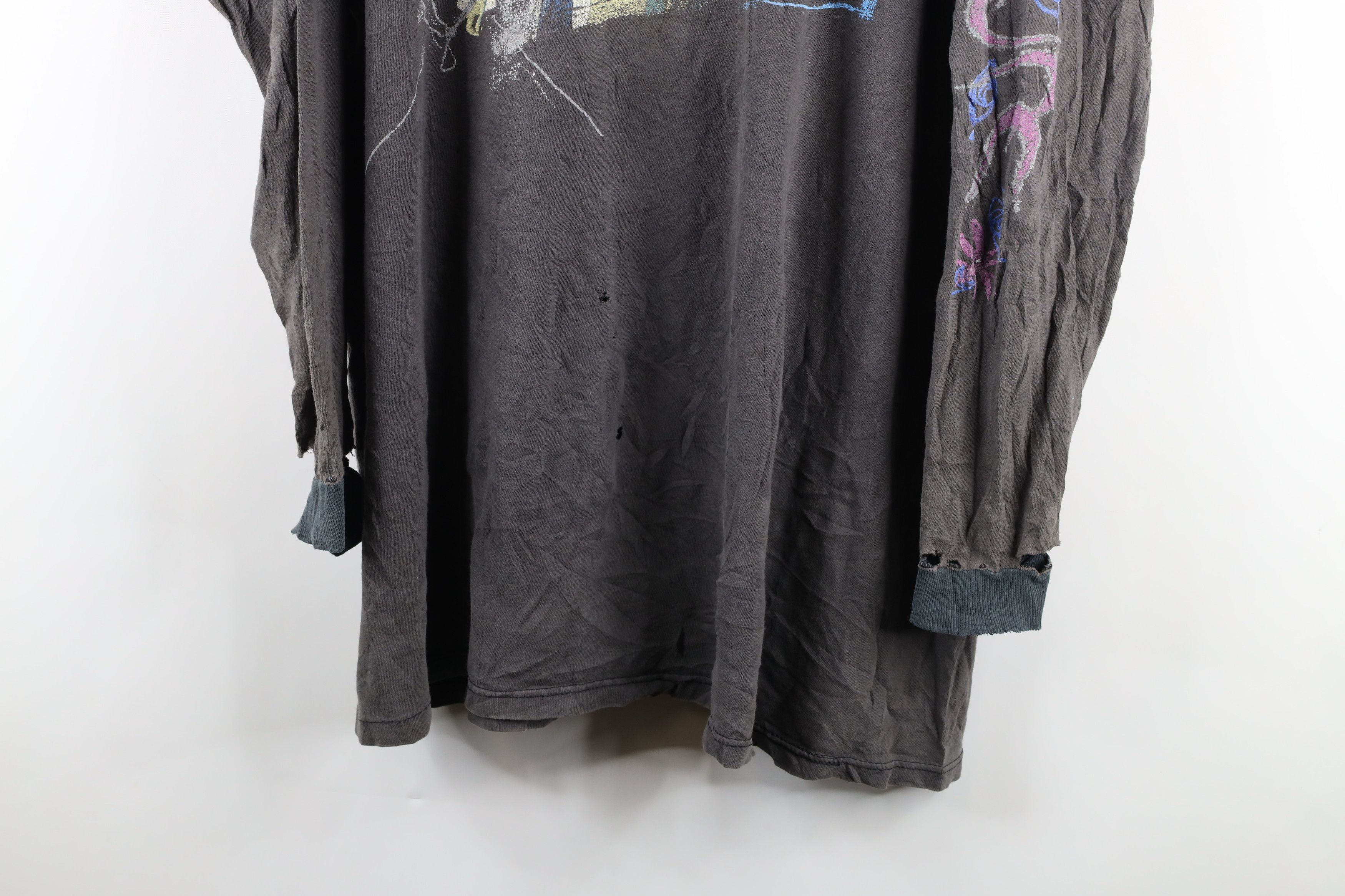 Vintage Vintage 90s Wish Tour The Cure Band Long Sleeve T-Shirt USA Size US XL / EU 56 / 4 - 3 Thumbnail