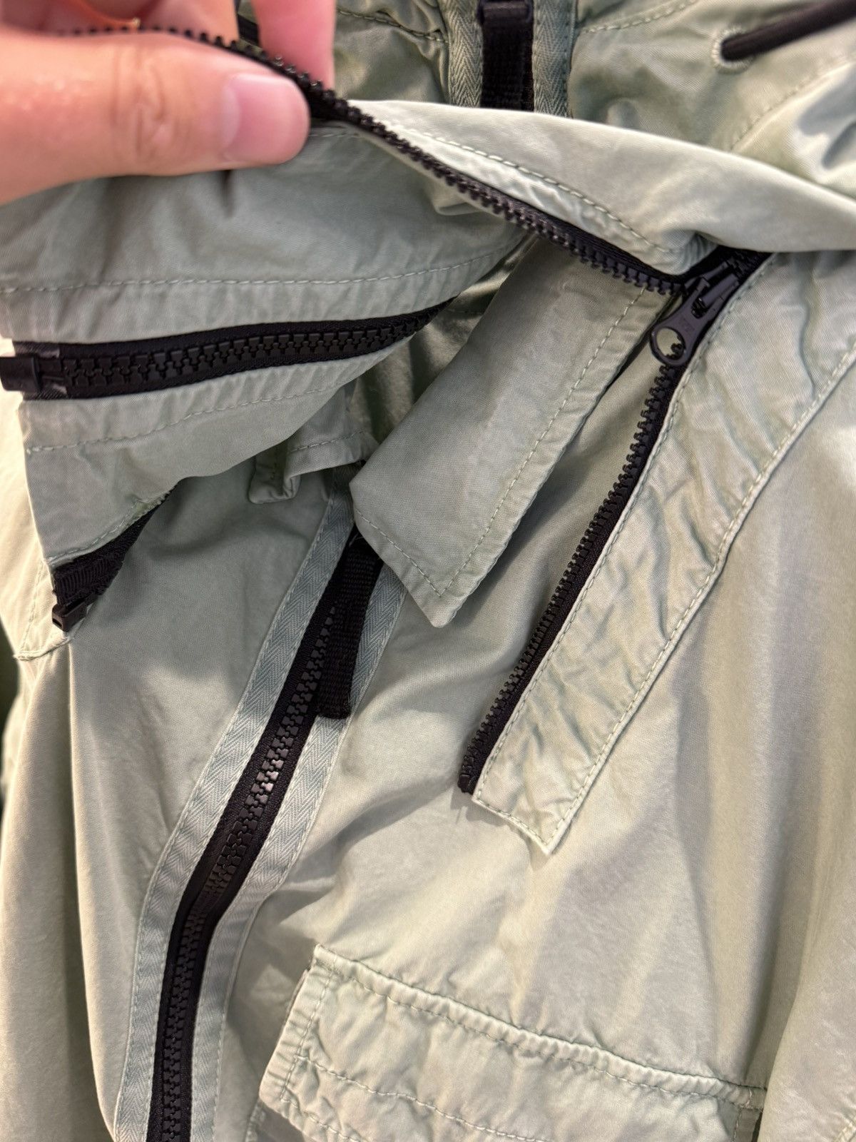 Stone Island Stone island hooded jacket / shirt hybrid size XL Size US XL / EU 56 / 4 - 5 Thumbnail