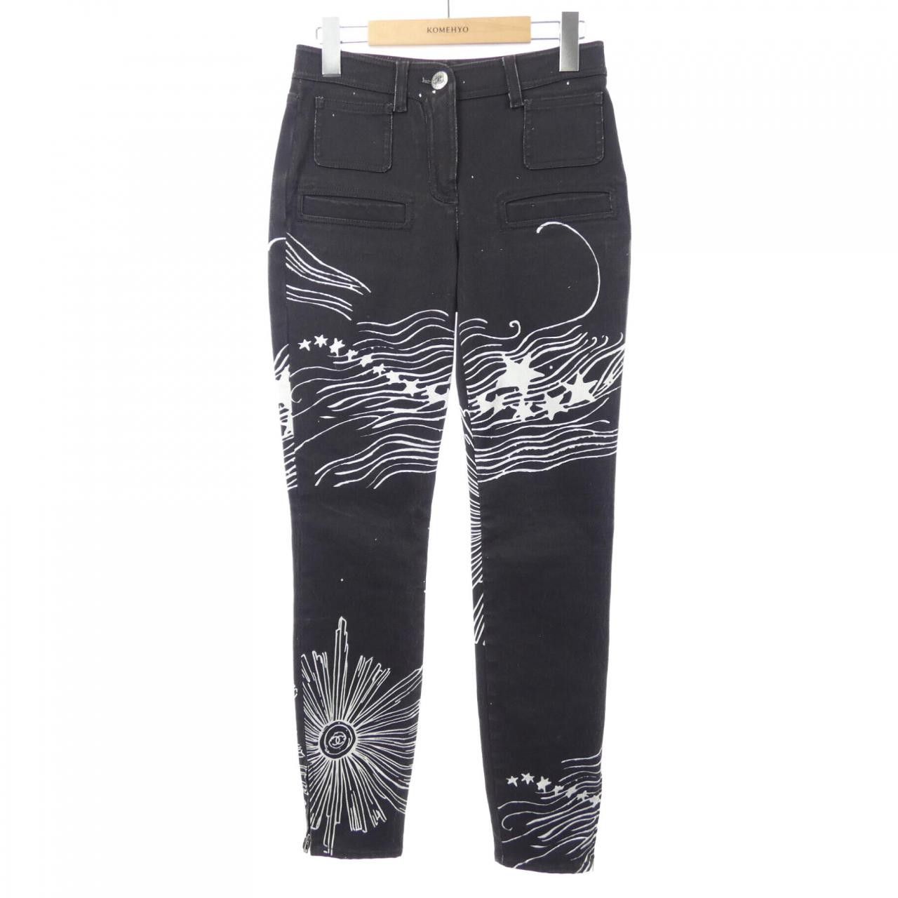 Chanel Chanel Chanel P71979V63579 Jeans Denim Jeans P71979V63579 DUTY FREE for USA Size ONE SIZE - 1 Thumbnail