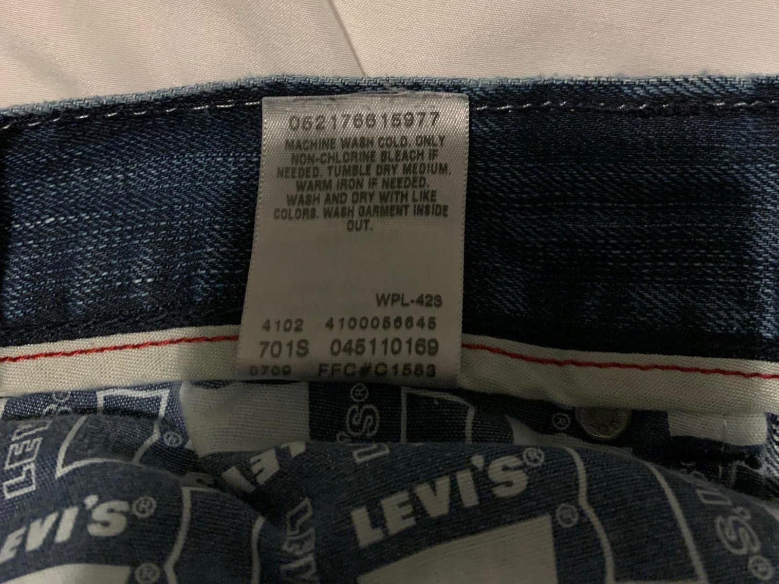 Other Levis 511 The Original Jeans Skinny Vintage Size US 32 / EU 48 - 6 Thumbnail