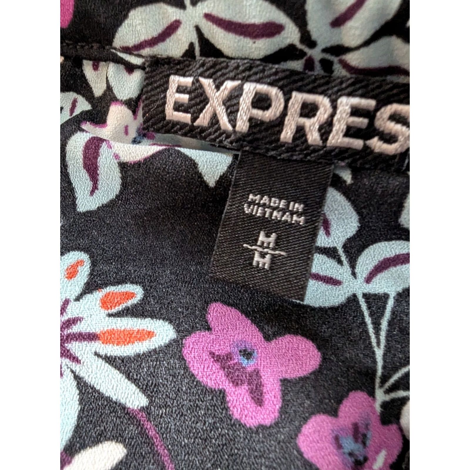 Express Express Black Floral Lace Yoke Sleeveless Mini Dress M Women XS-Size? Wait Size M / US 6-8 / IT 42-44 - 4 Thumbnail