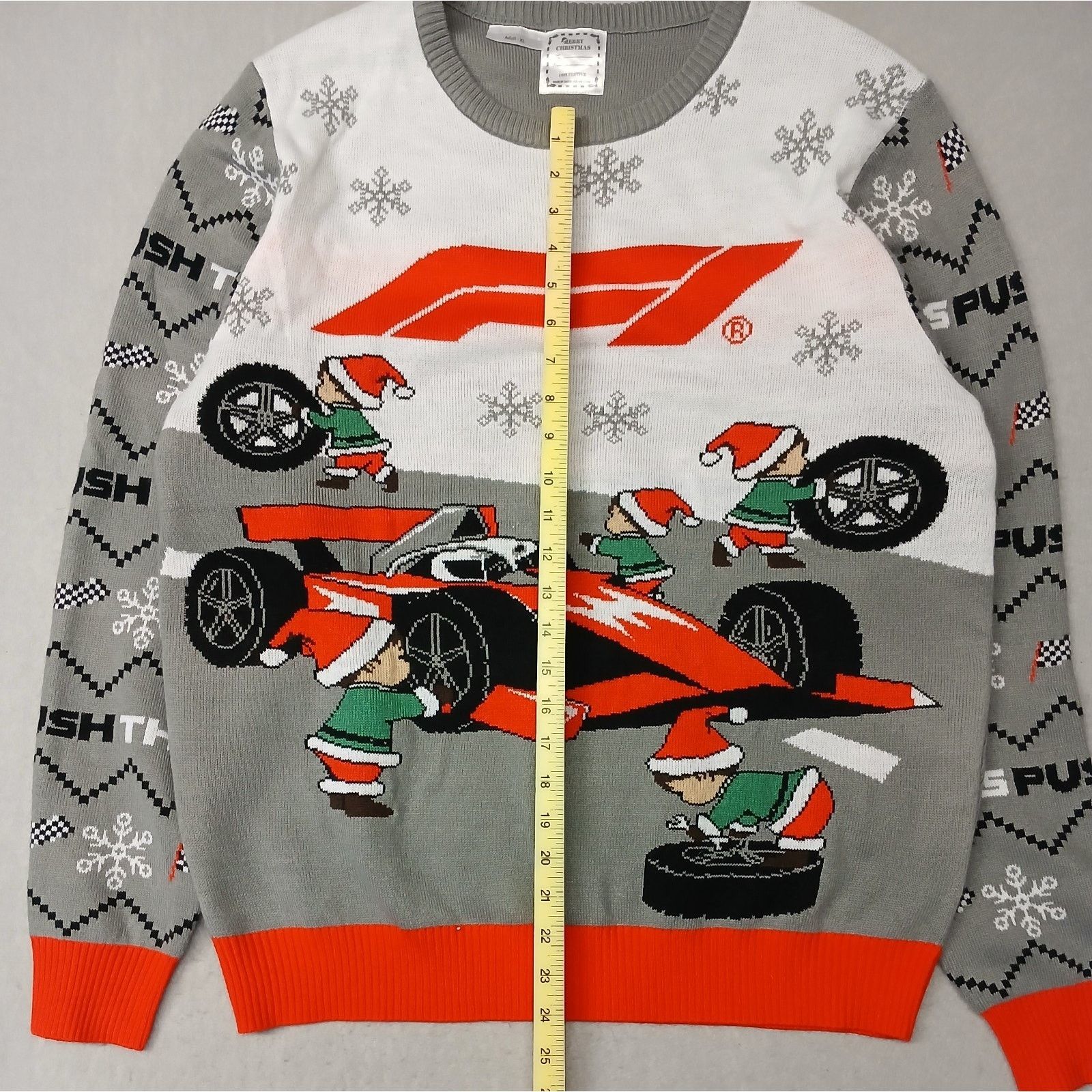 Other Unbranded (XL) Adults Crew Neck Knitted Ugly Xmas Sweater Size US XL / EU 56 / 4 - 2 Thumbnail
