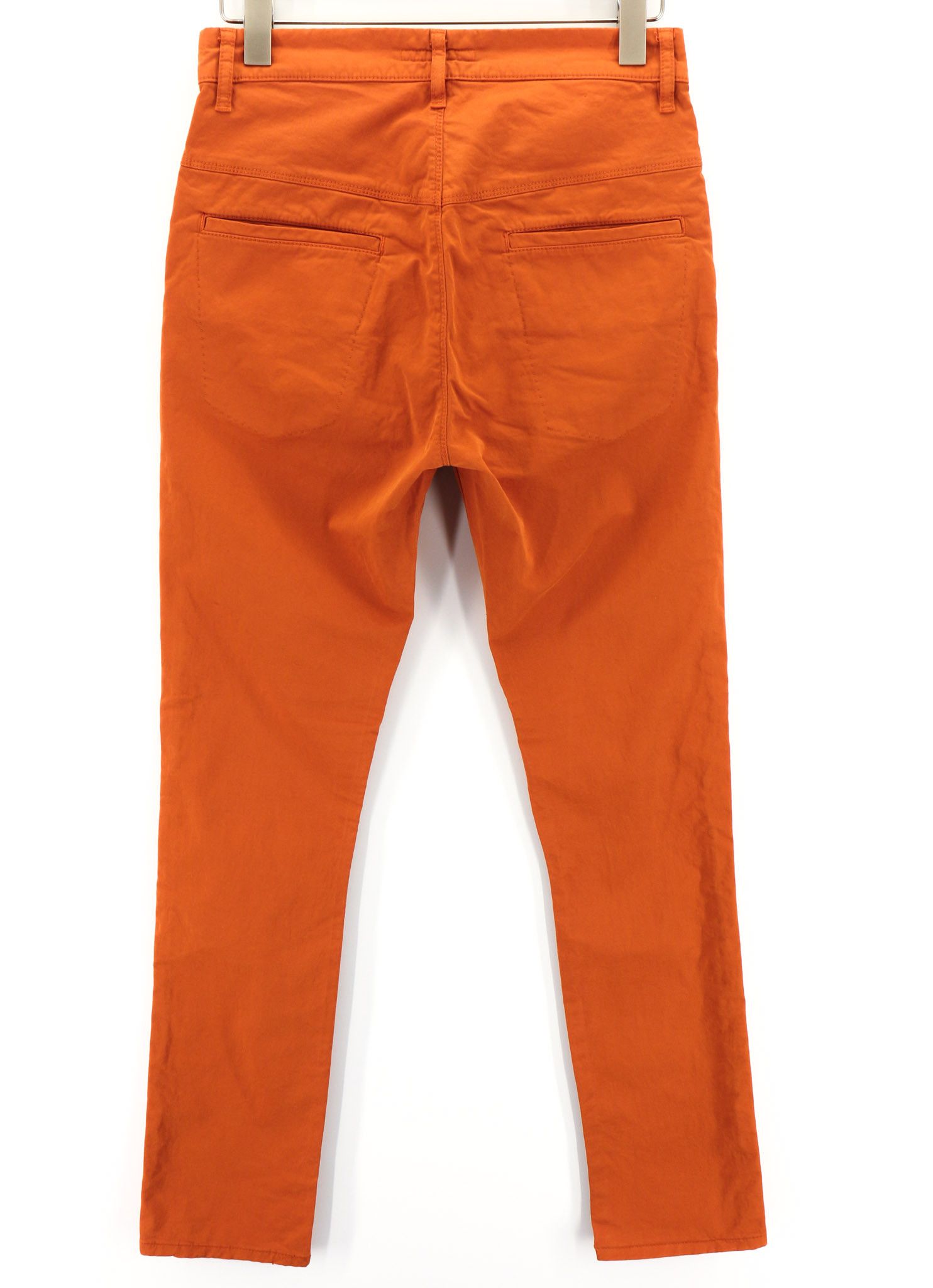 Nudie Jeans KHAKI W29/L32 Slim Fit Stretch Warm Orange Trousers 80595 Size US 29 - 2 Thumbnail