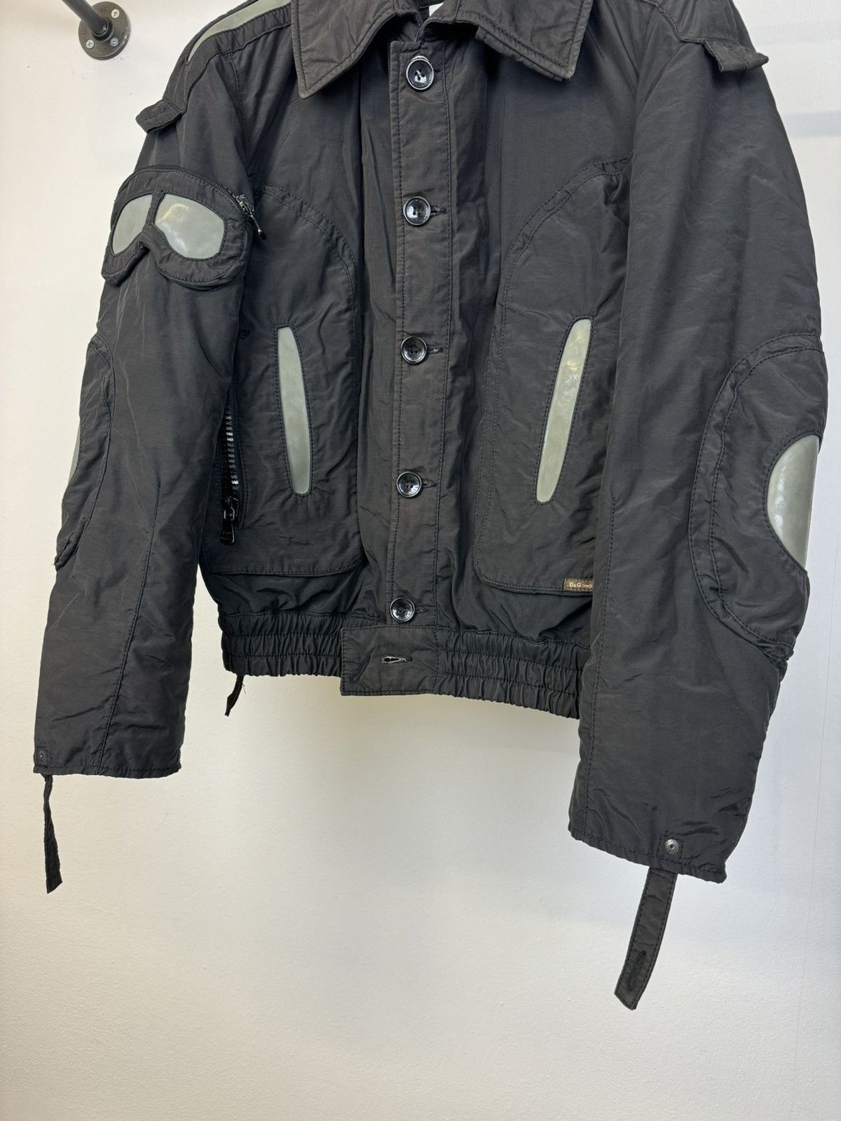 Dolce & Gabbana 2003 Dolce & Gabbana military parachute Goggle bomber jacket Size US L / EU 52-54 / 3 - 3 Thumbnail