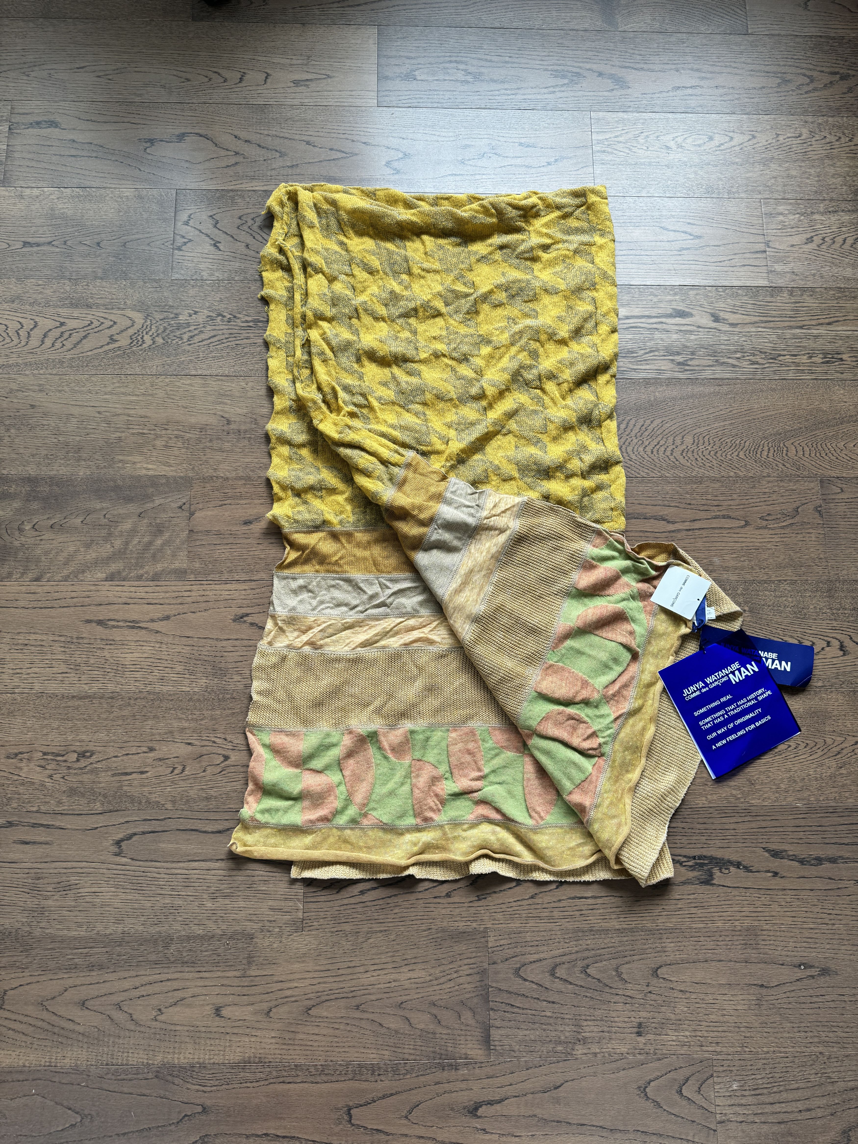 Junya Watanabe JUNYA WATANABE MAN Comme des Garcons Ethnic Monk Style Scarf Size ONE SIZE - 1 Thumbnail